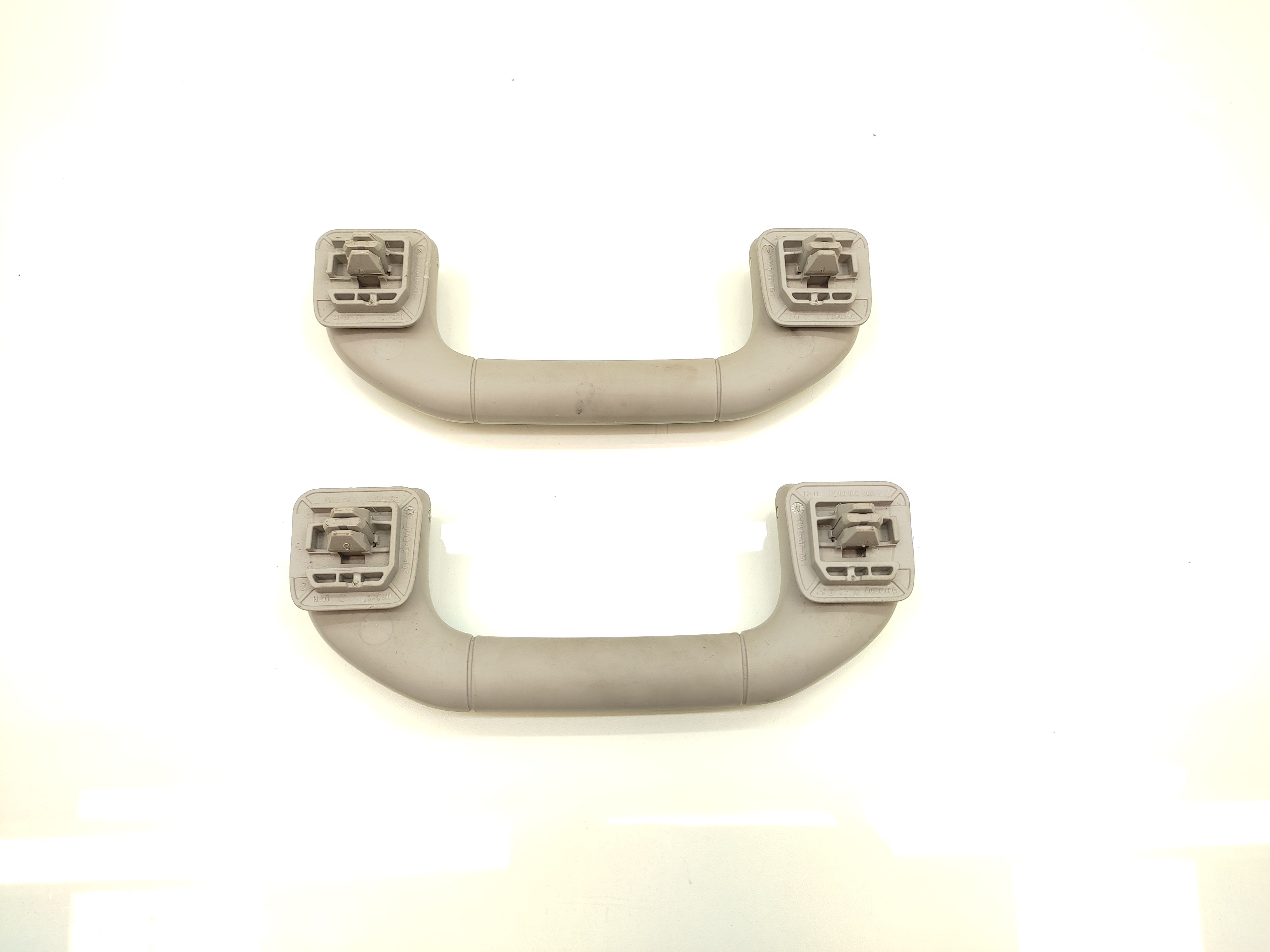 Par Alça Pega Teto Não Dianteira Mercedes C180 2010 W204 Bege 2