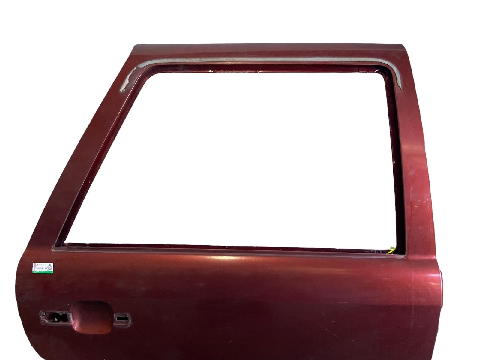 Porta Traseira Direita Vw Parati Gol G2 G3 1999 2000 2001 Traseira Vermelho 3
