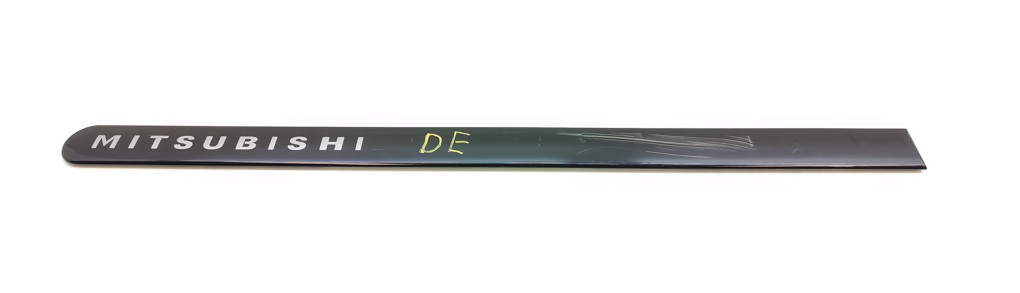 Friso Porta Dianteira Esquerda Mitsubishi Lancer 2014 2015 Preto 1