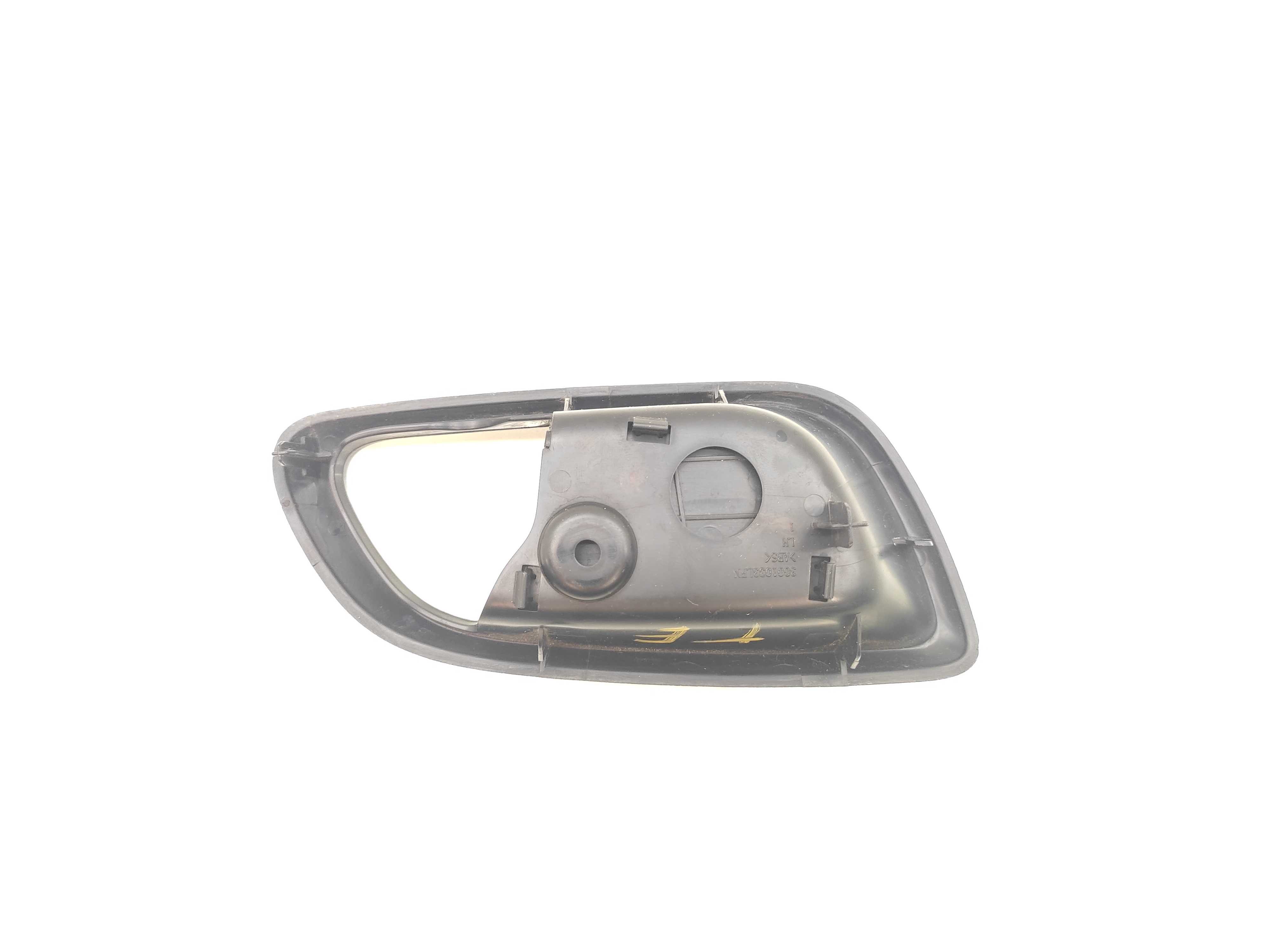 Moldura Maçaneta Interna Lado Esquerdo Fiat Freemont 2012 13 Preto Traseira 3