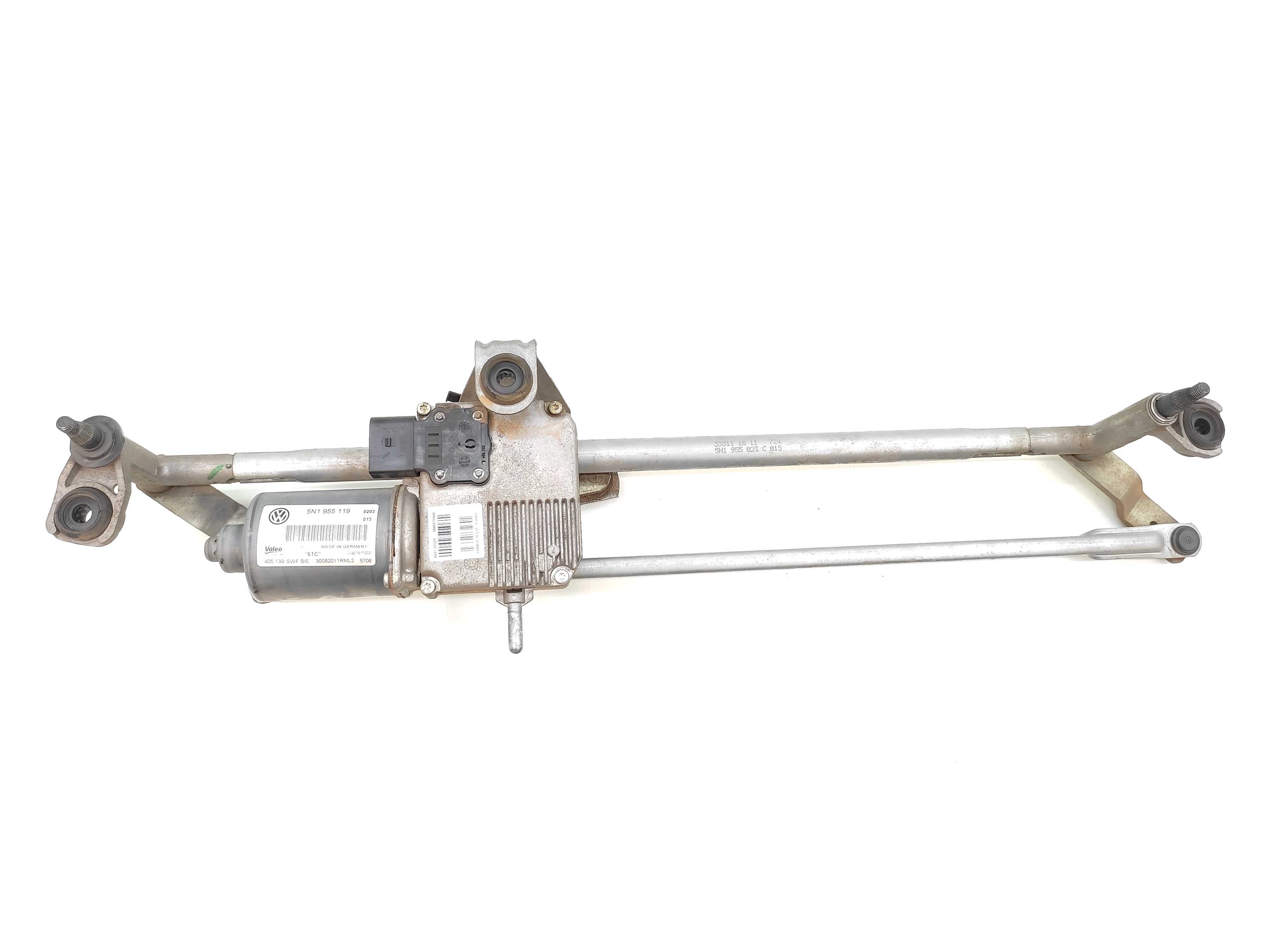 Motor Máquina Limpador Parabrisa Vw Tiguan 2011 2012 2013 1