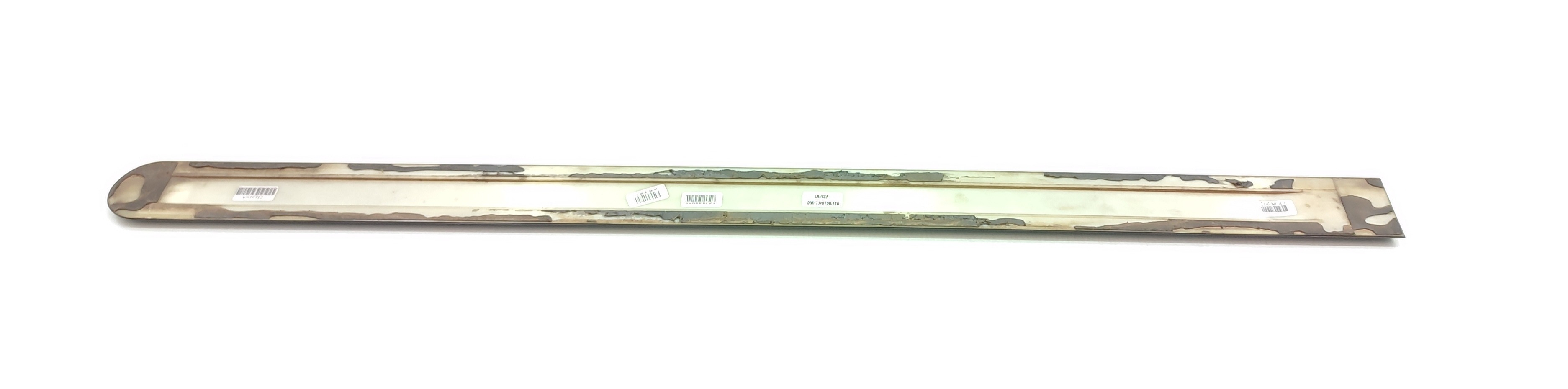Friso Porta Dianteira Esquerda Mitsubishi Lancer 2014 2015 Preto 2