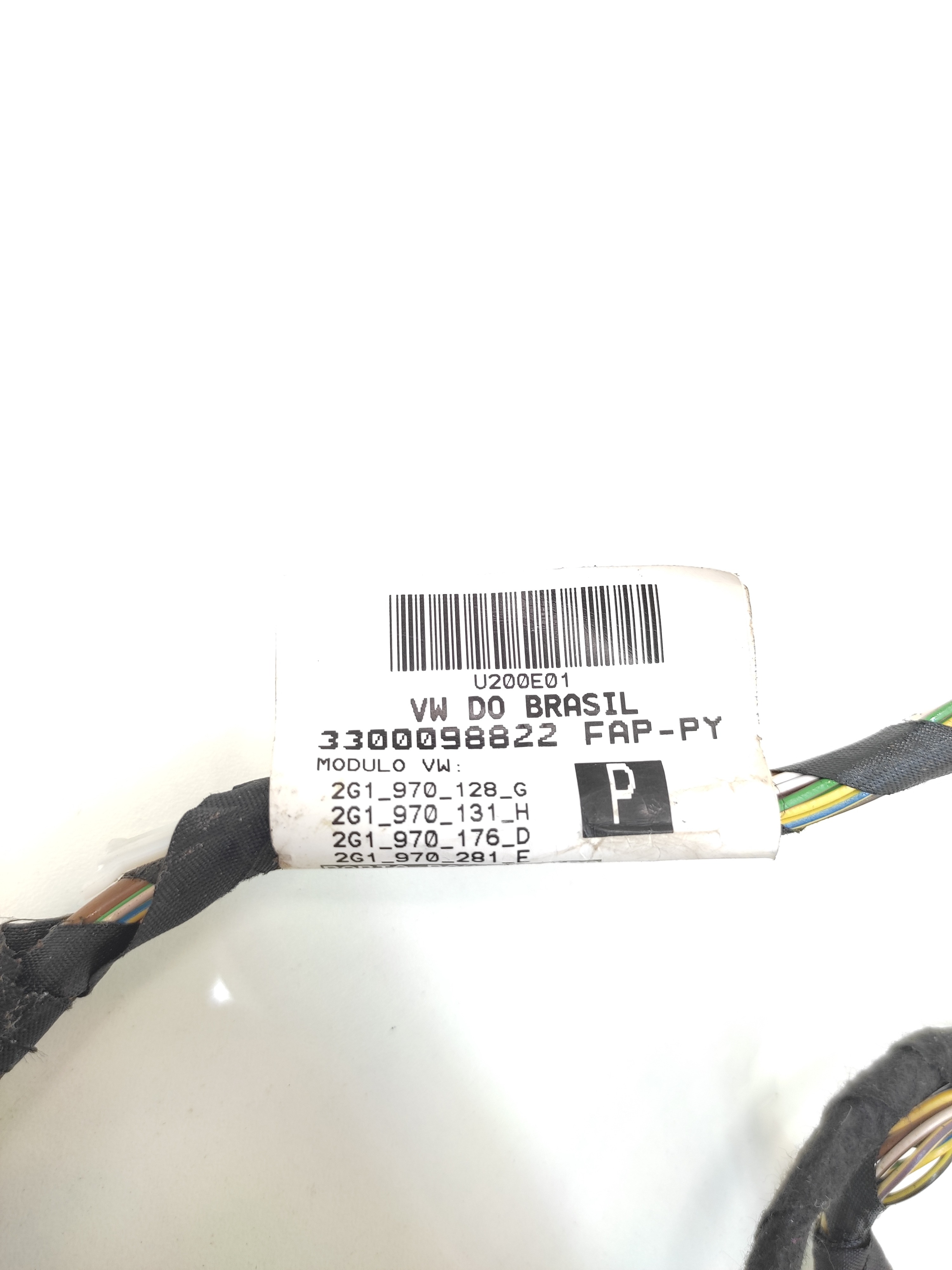 Chicote Elétrico Porta Dianteira Direita Vw Polo 2019 2020 3