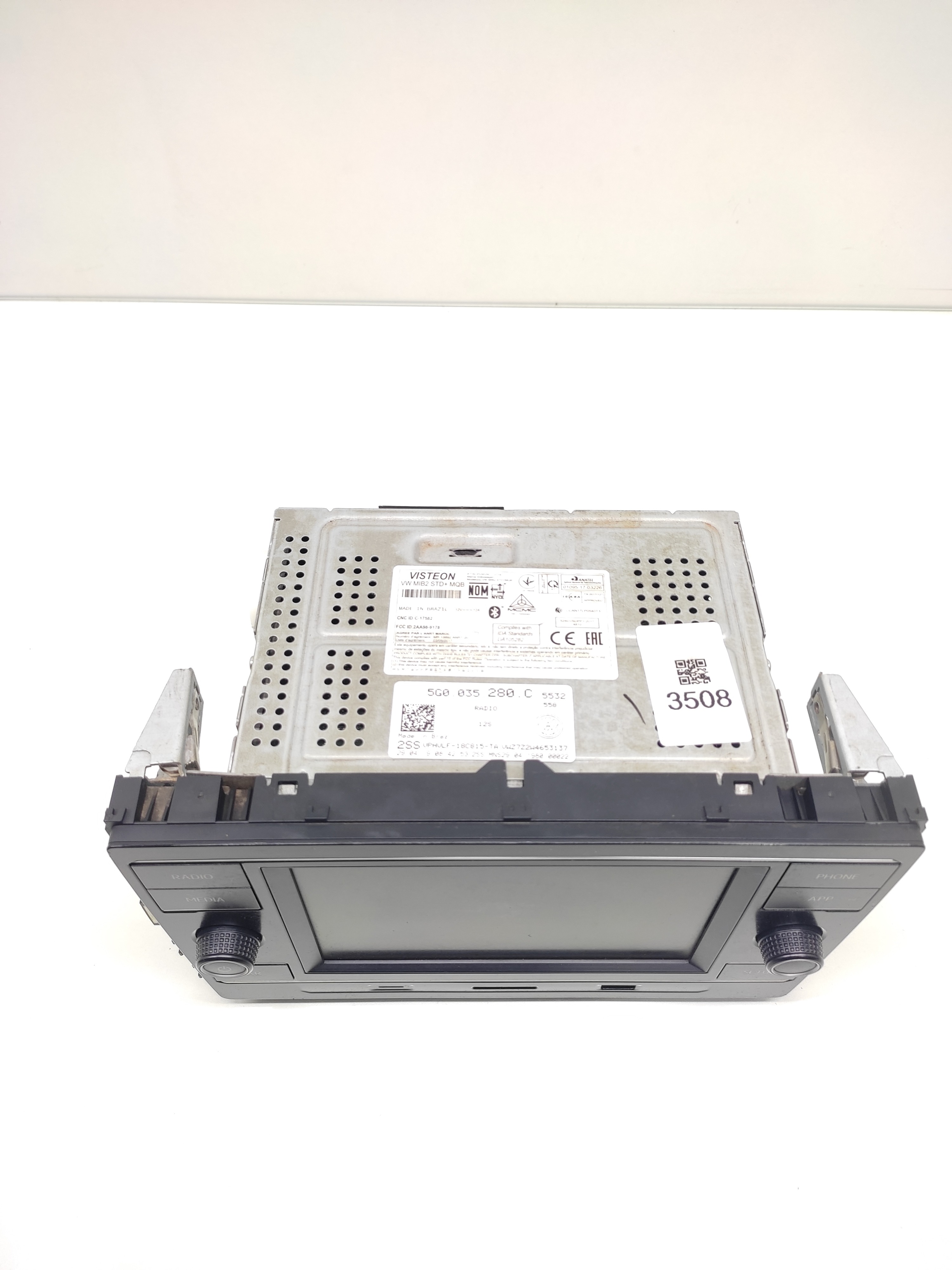 Central Multimídia Touch Original Vw Polo 2019 2020 3