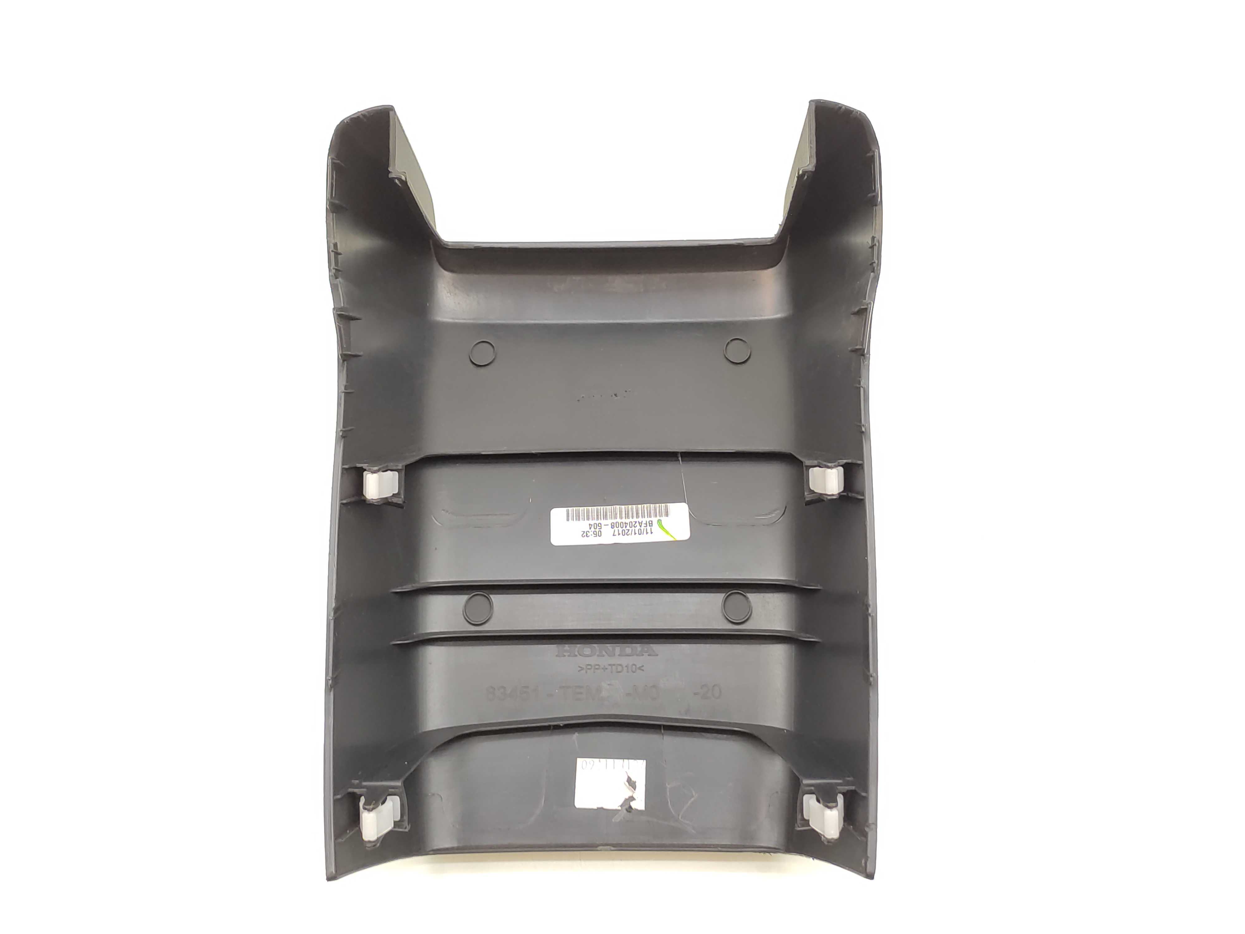 Acabamento Traseiro Console Honda Civic G10 2017 2018 2019 2