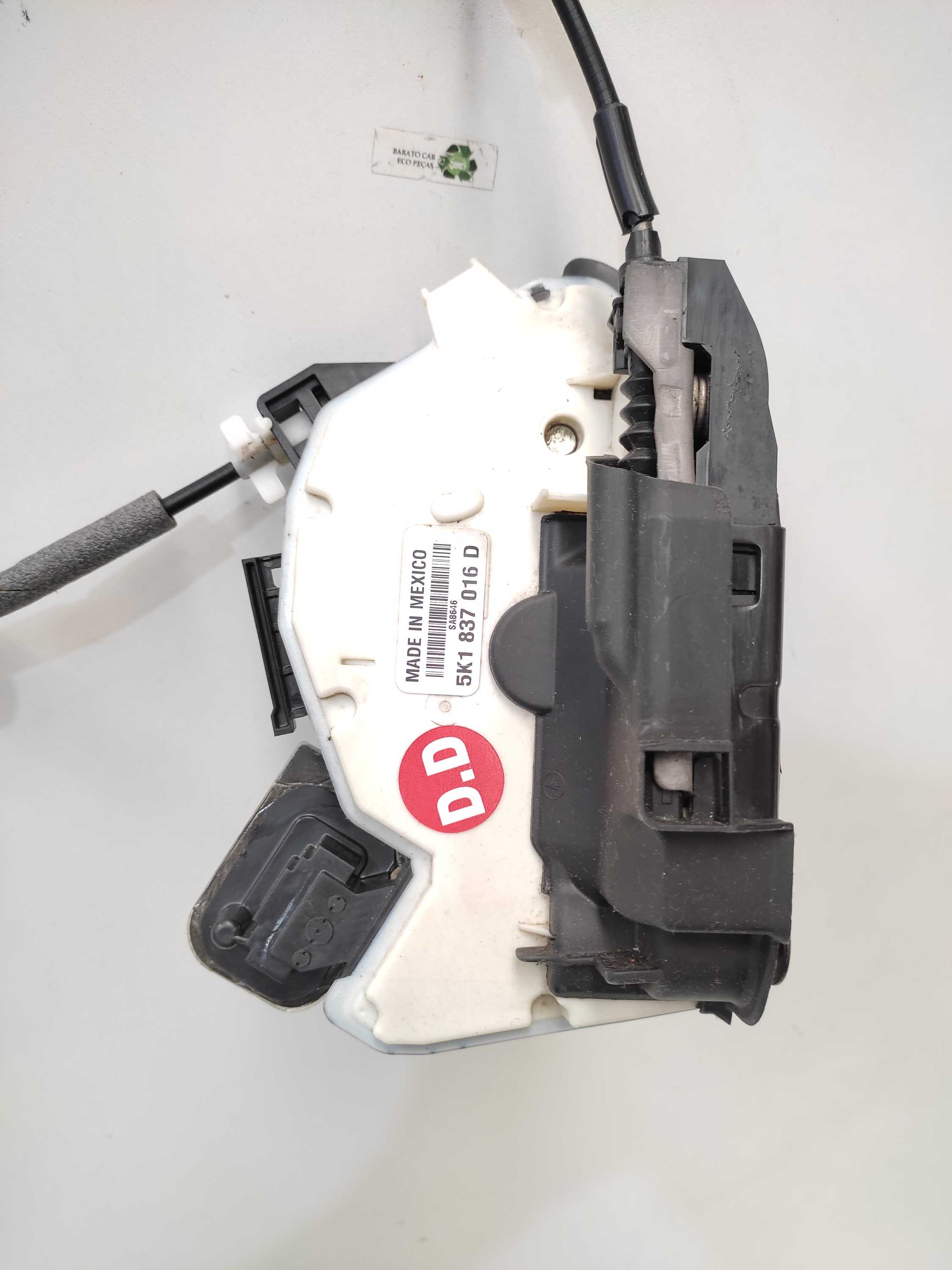 Fechadura Porta Dianteira Direita Vw Golf Tsi 2015 Original 3