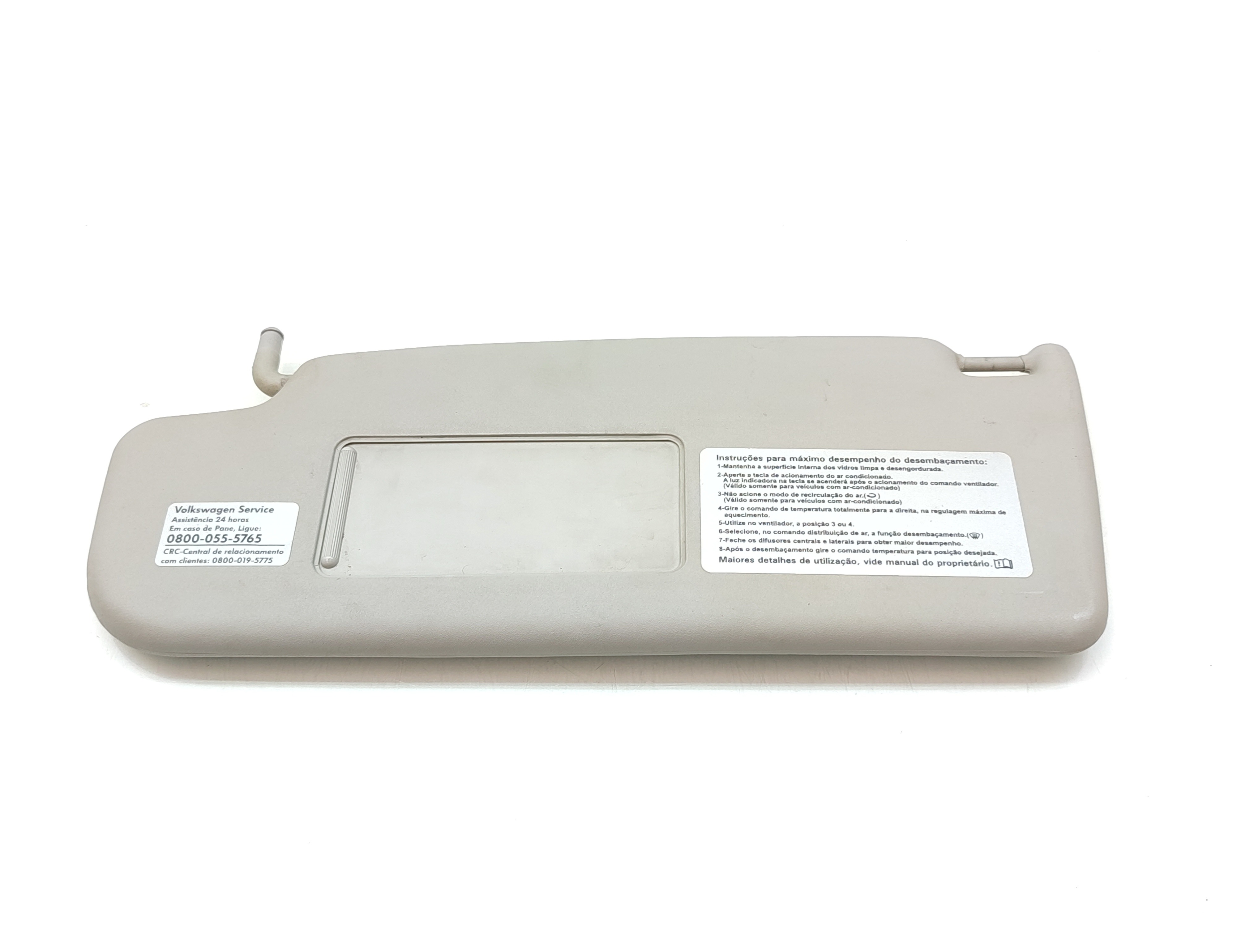 Quebra Sol Lado Esquerdo Motorista Vw Gol G5 G6 2011 2012 3