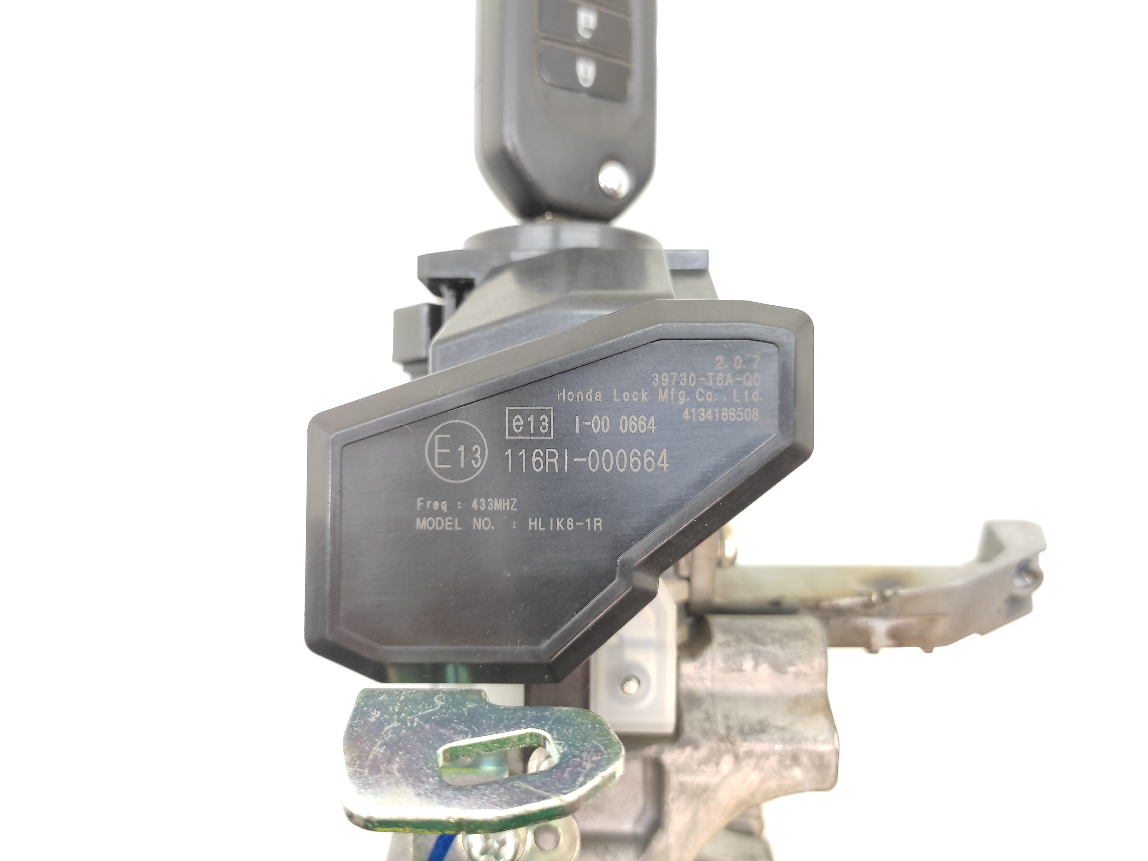 Cilindro Ignição Com Chave Honda Fit 2016 2017 2018 2019 4