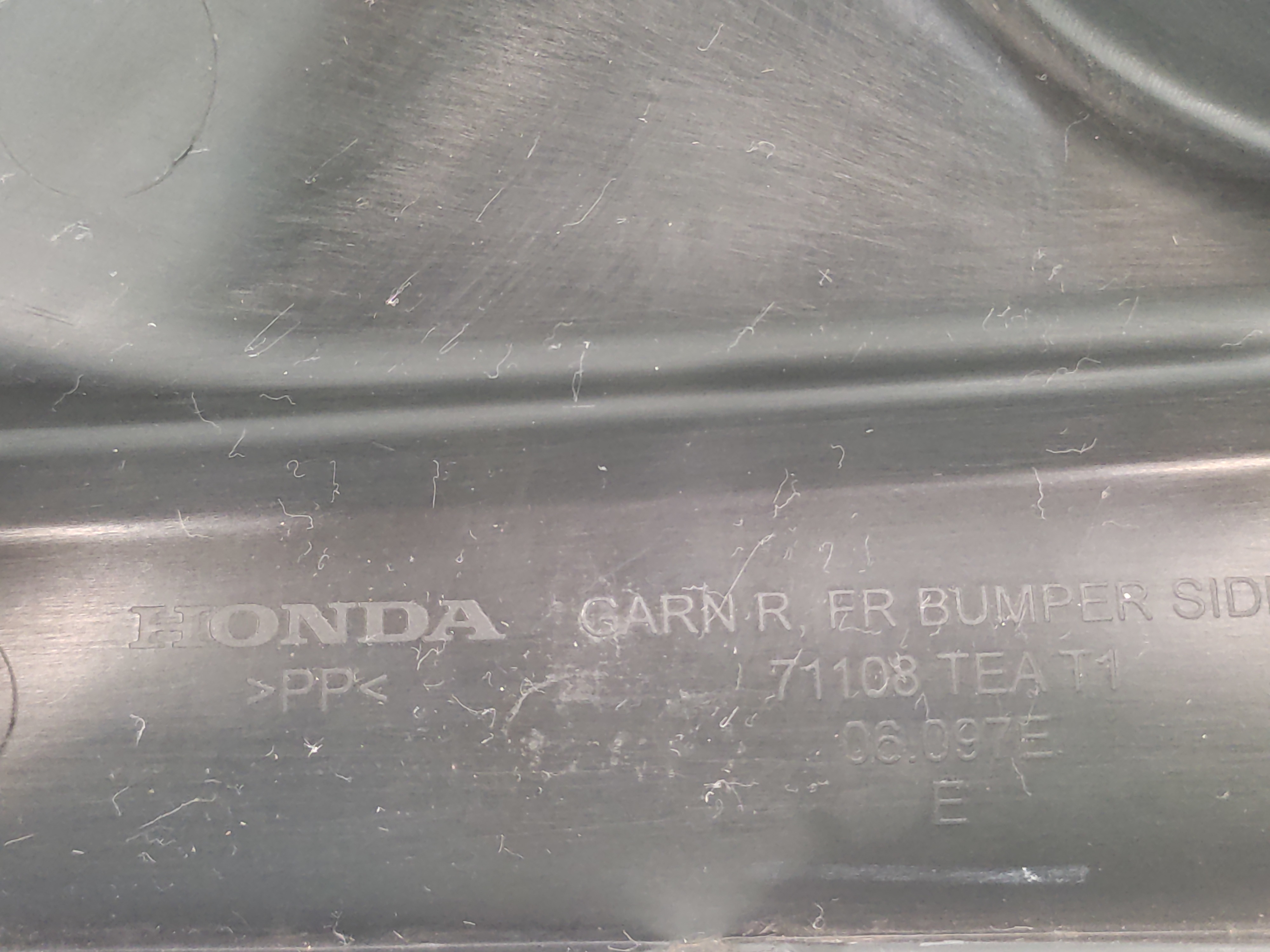 Moldura Farol Milha Esquerdo Honda Civic G10 2018 2019 2020 Preto 3