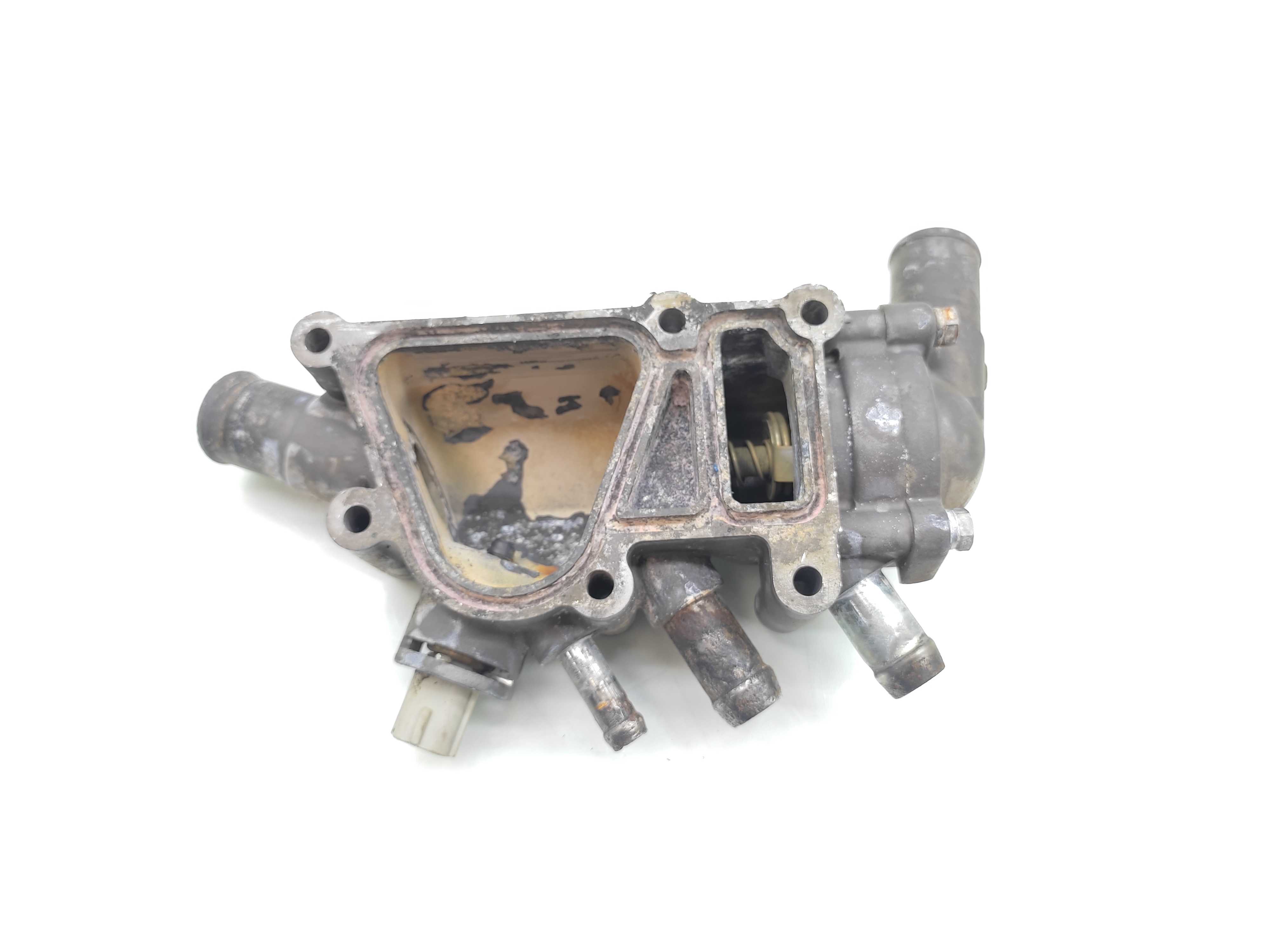 Carcaça Válvula Termostática Ford Fiesta 1.0 Zetec Rocam 02 4