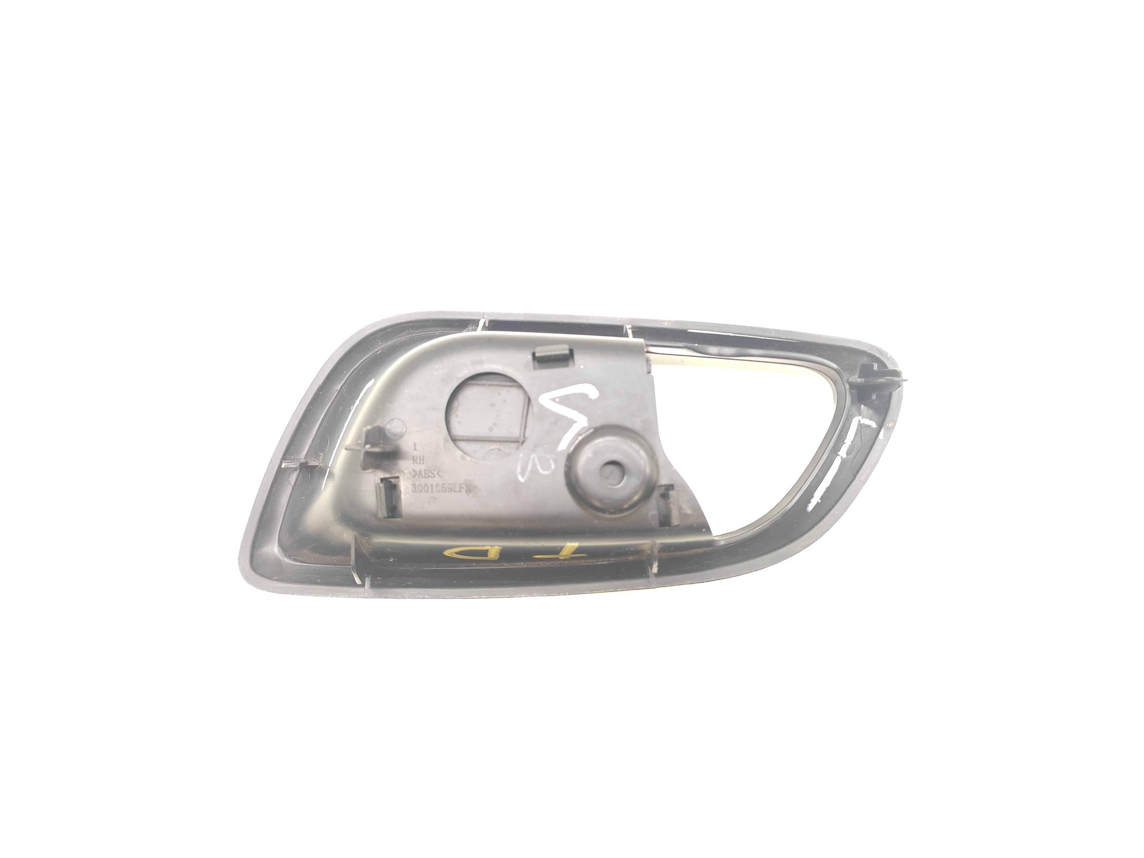 Moldura Maçaneta Interna Direita Fiat Freemont 2012 2013 14 Preto Traseira 3