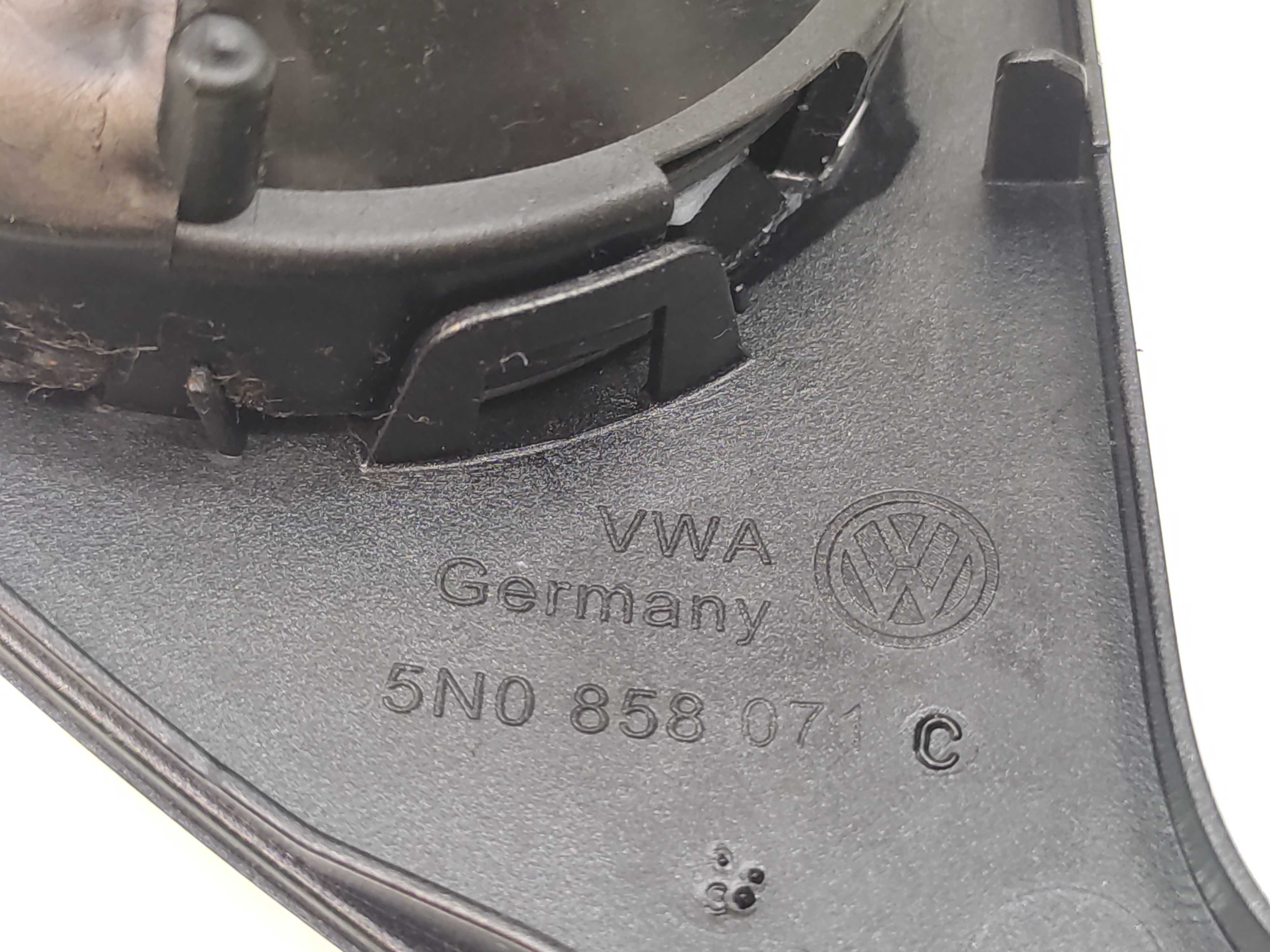 Moldura Radio Difusor Painel Vw Tiguan 2010 2011 2012 Cinza 4
