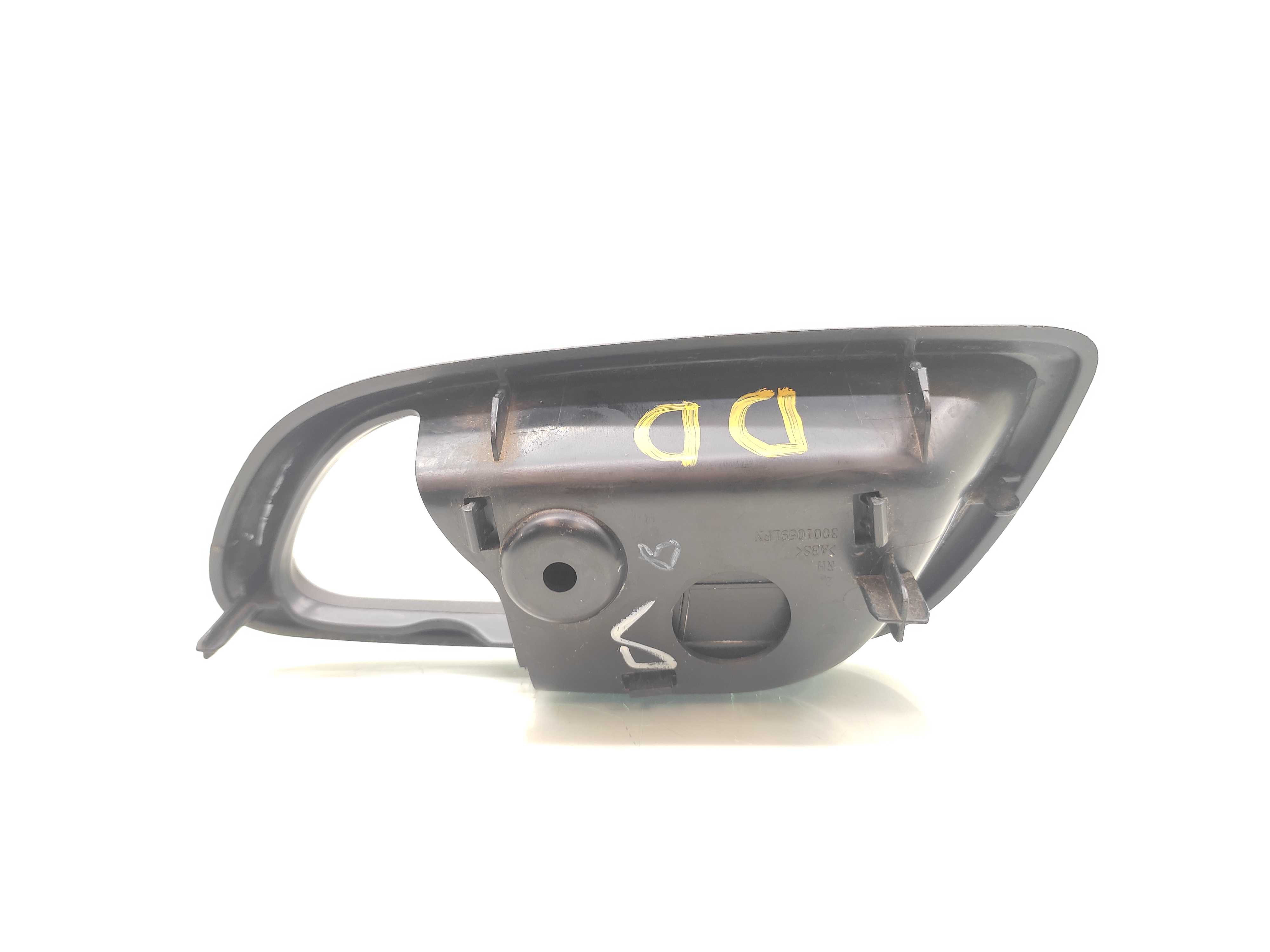 Moldura Maçaneta Interna Lado Direito Fiat Freemont 2012 13 Preto Dianteira 2