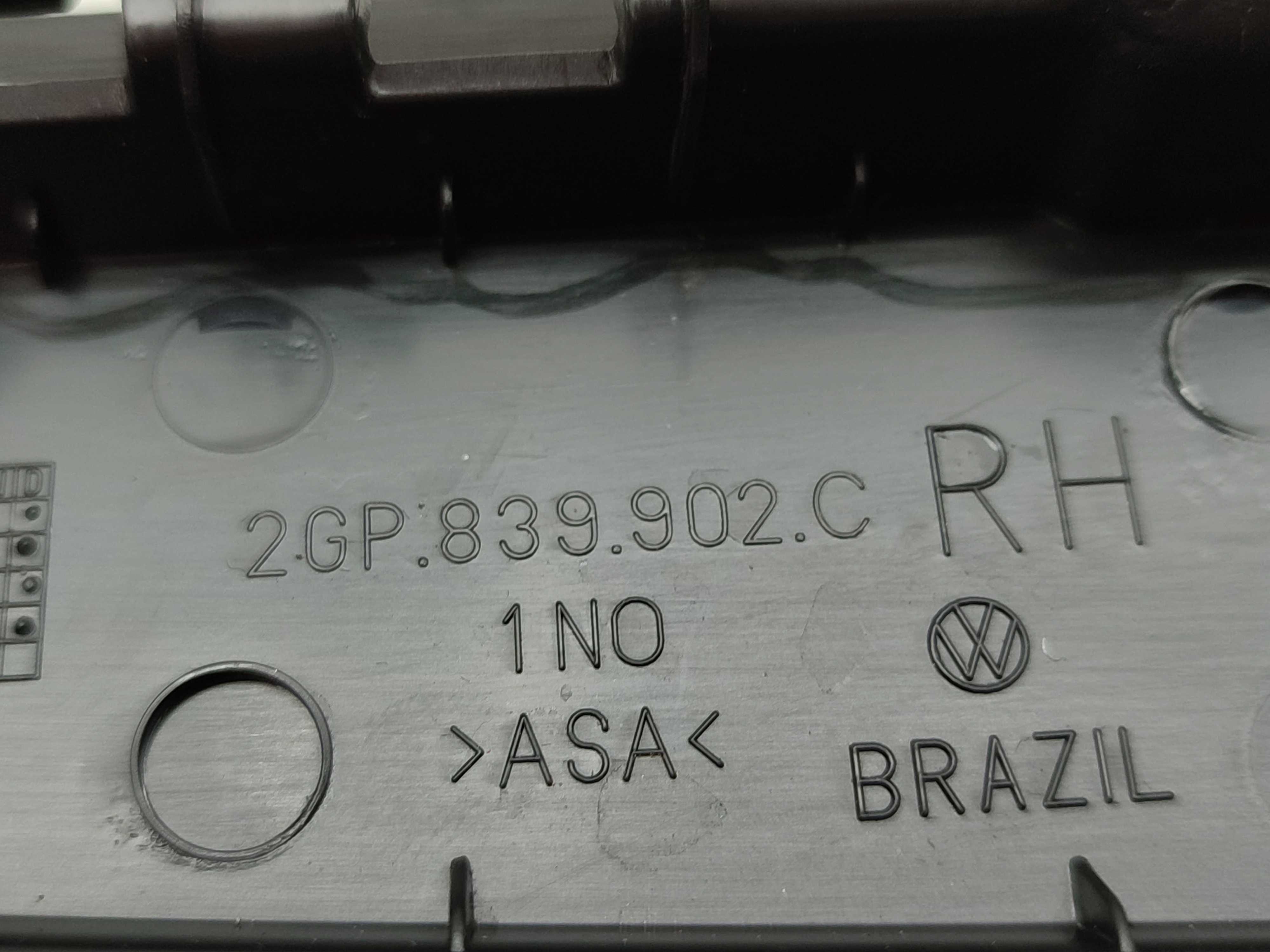 Aplique Porta Traseira Direita Vw Tcross 2019 Á 2023 3