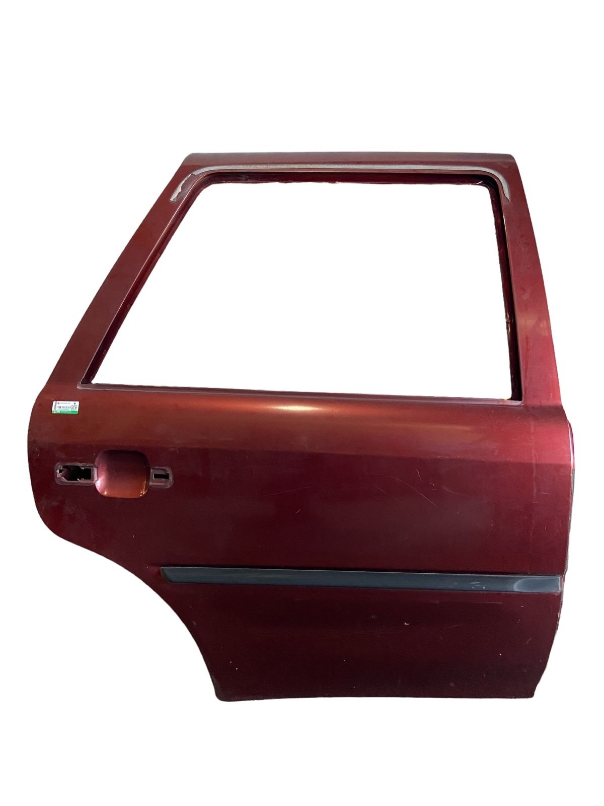 Porta Traseira Direita Vw Parati Gol G2 G3 1999 2000 2001 Traseira Vermelho 1