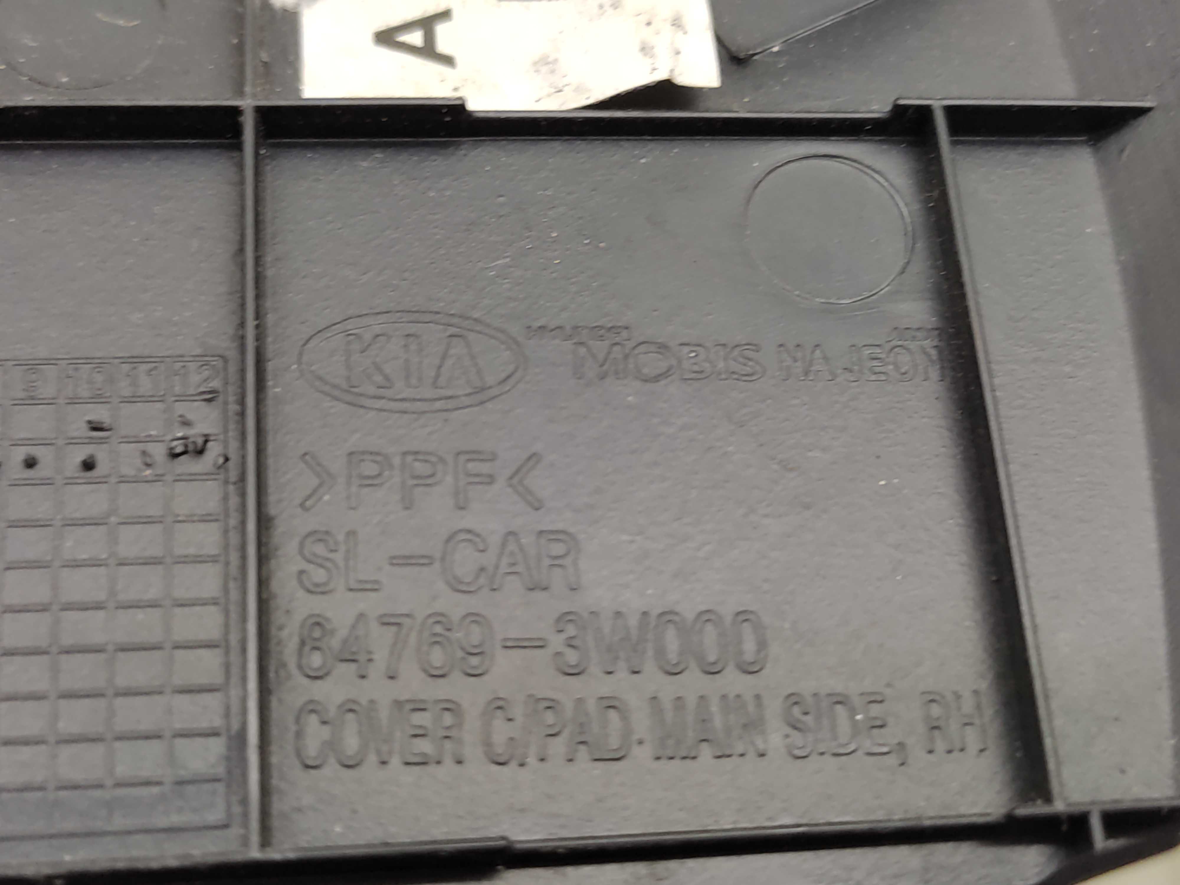 Acabamento Lateral Direito Painel Kia Sportage 2011 2012 13 3