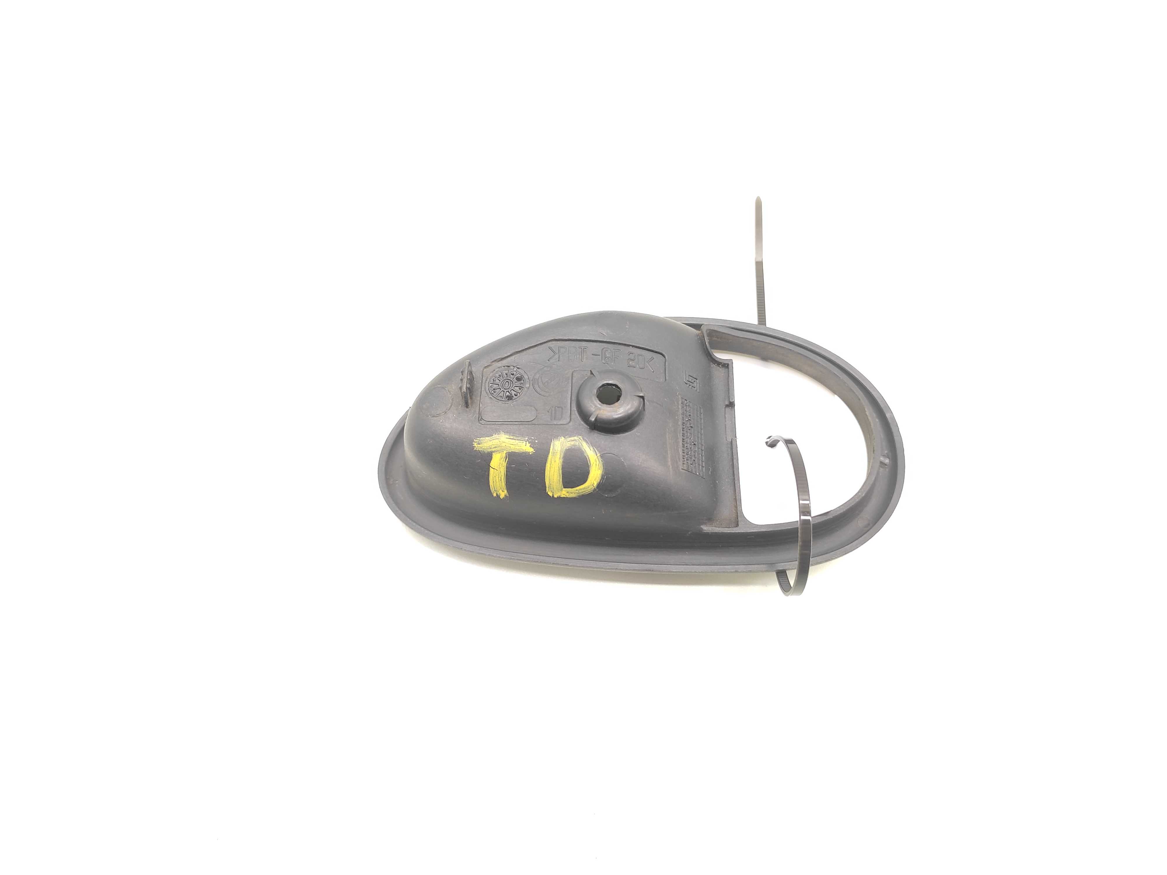 Moldura Maçaneta Interna Traseira Direita Fiat Palio 4p 2002 Preto Traseira 2