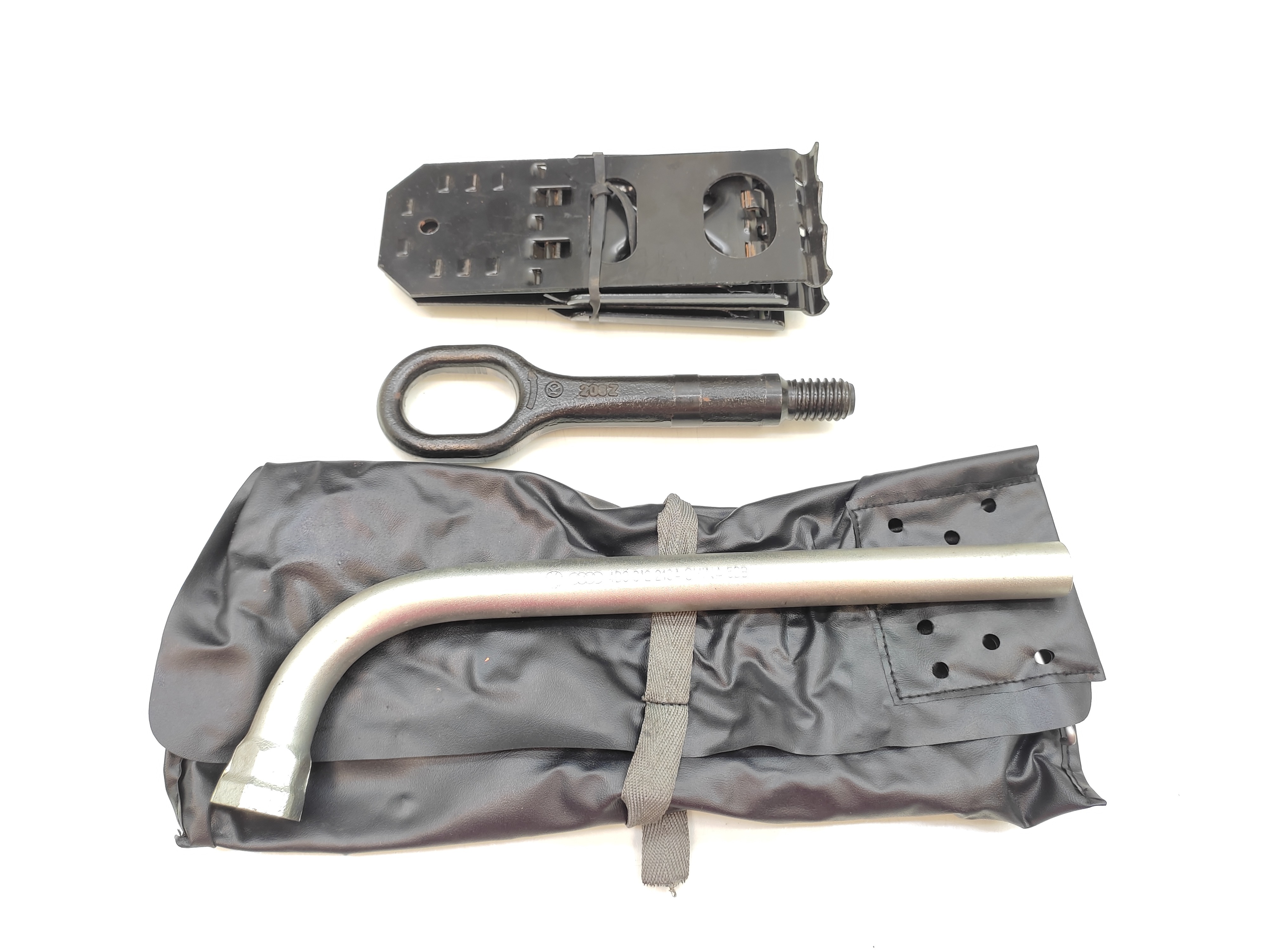 Kit Macaco Chave Roda Triângulo Vw Tiguan 2011 2012 2013 3