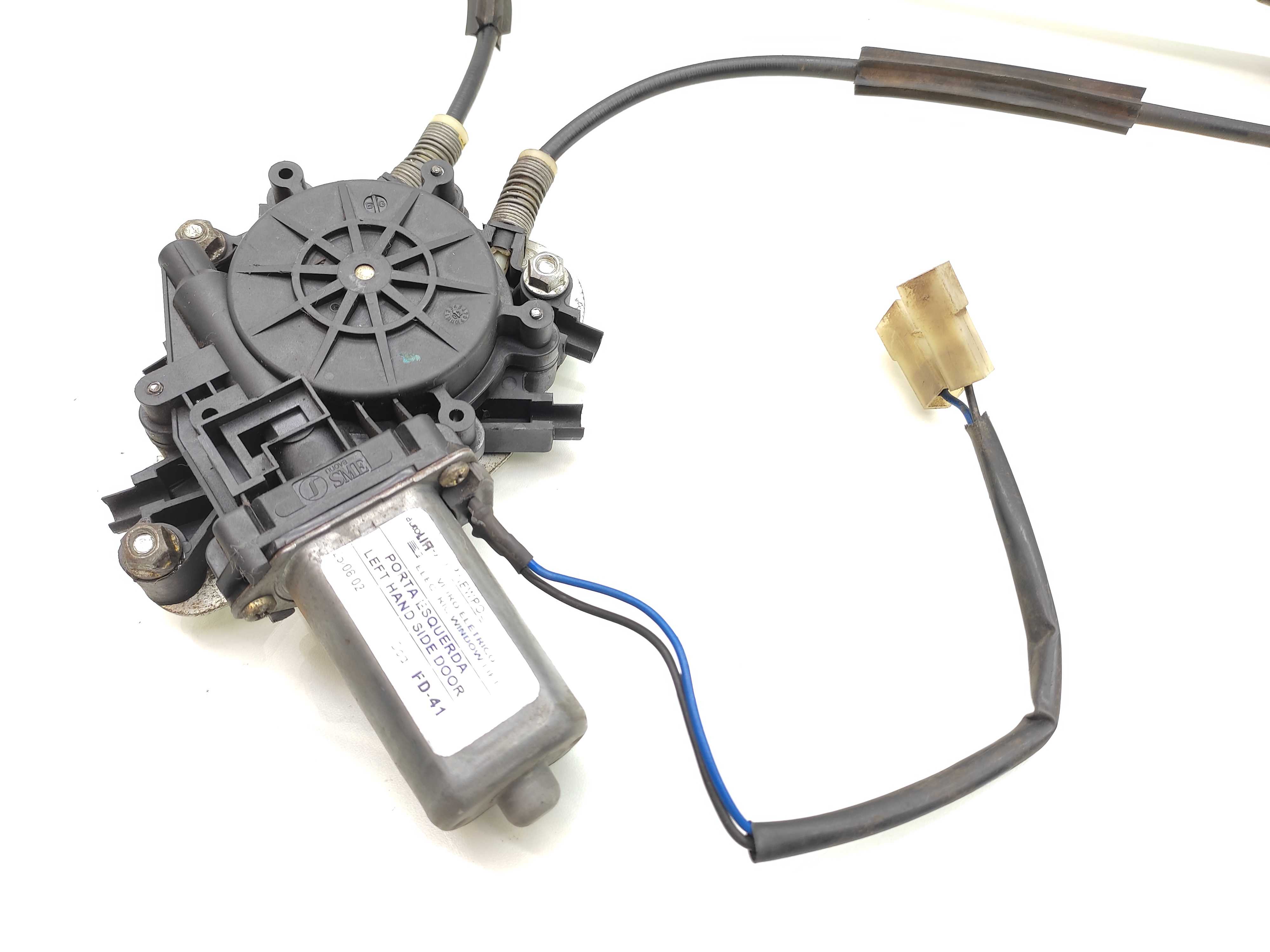 Motor Máquina Vidro Dianteiro Esquerdo Ford Fiesta 2002 2003 2