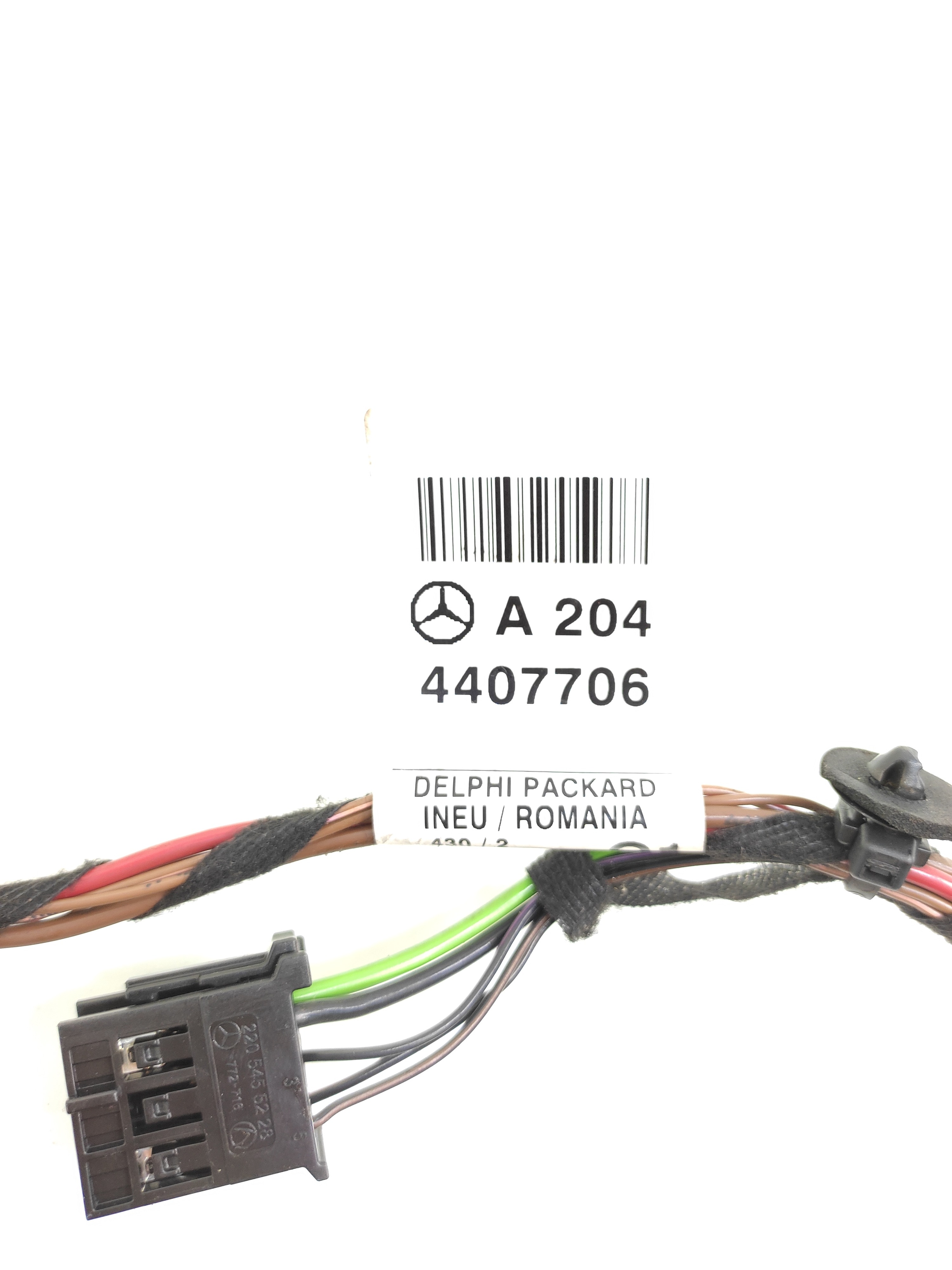 Chicote Porta Traseira Direita Mercedes C180 2010 W204 3