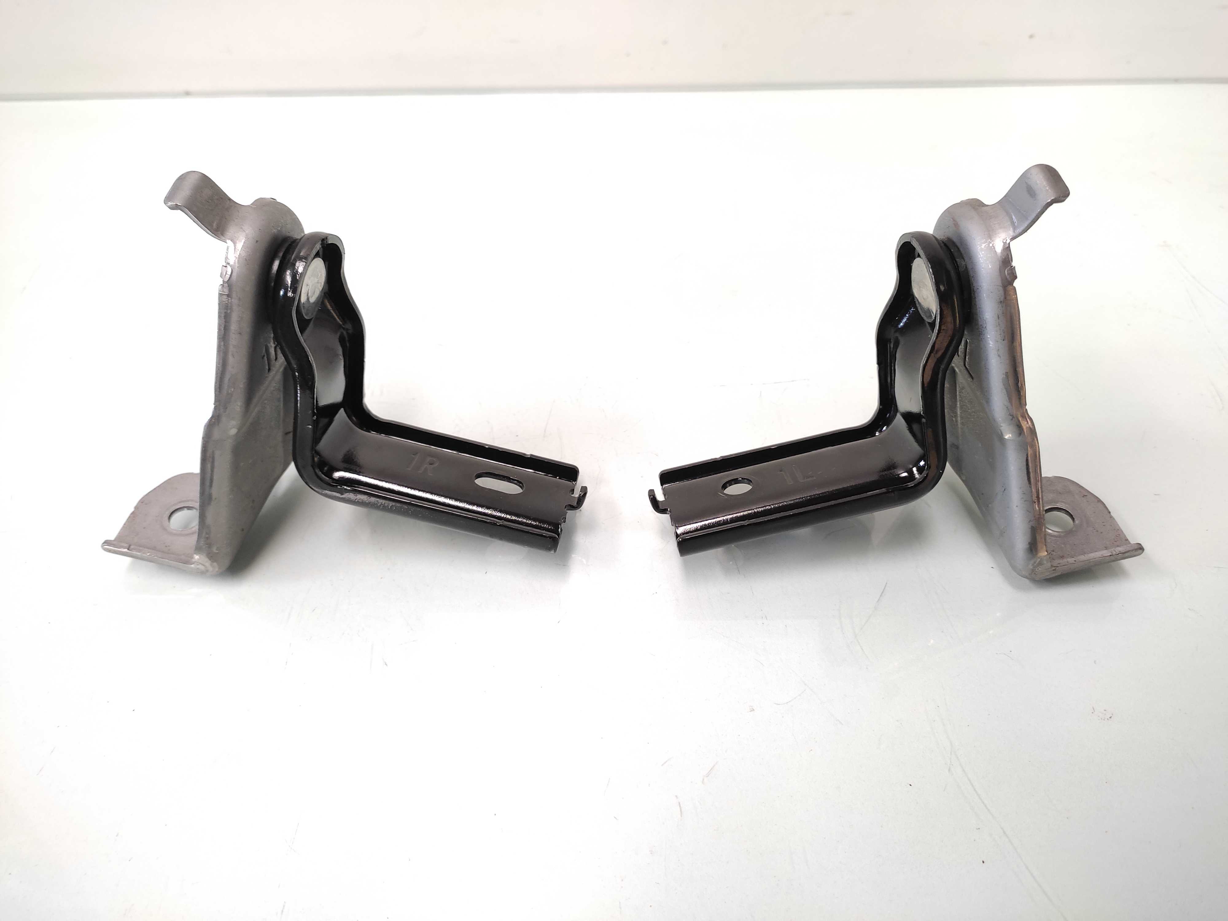 Par Dobradiça Banco Traseiro Honda Civic G10 2017 2018 2019 Preto E Prata 2