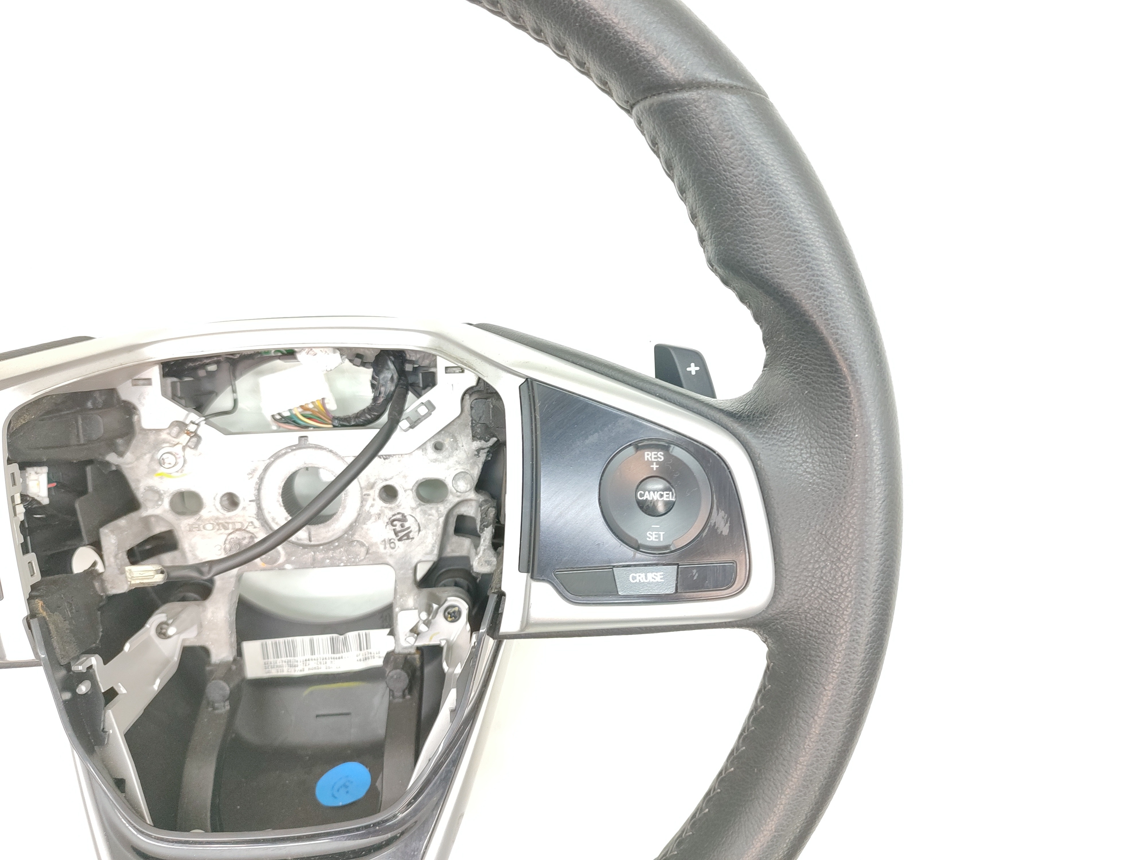 Volante Direção Com Comando Honda Civic G10 2017 2018 2019 Preto 3