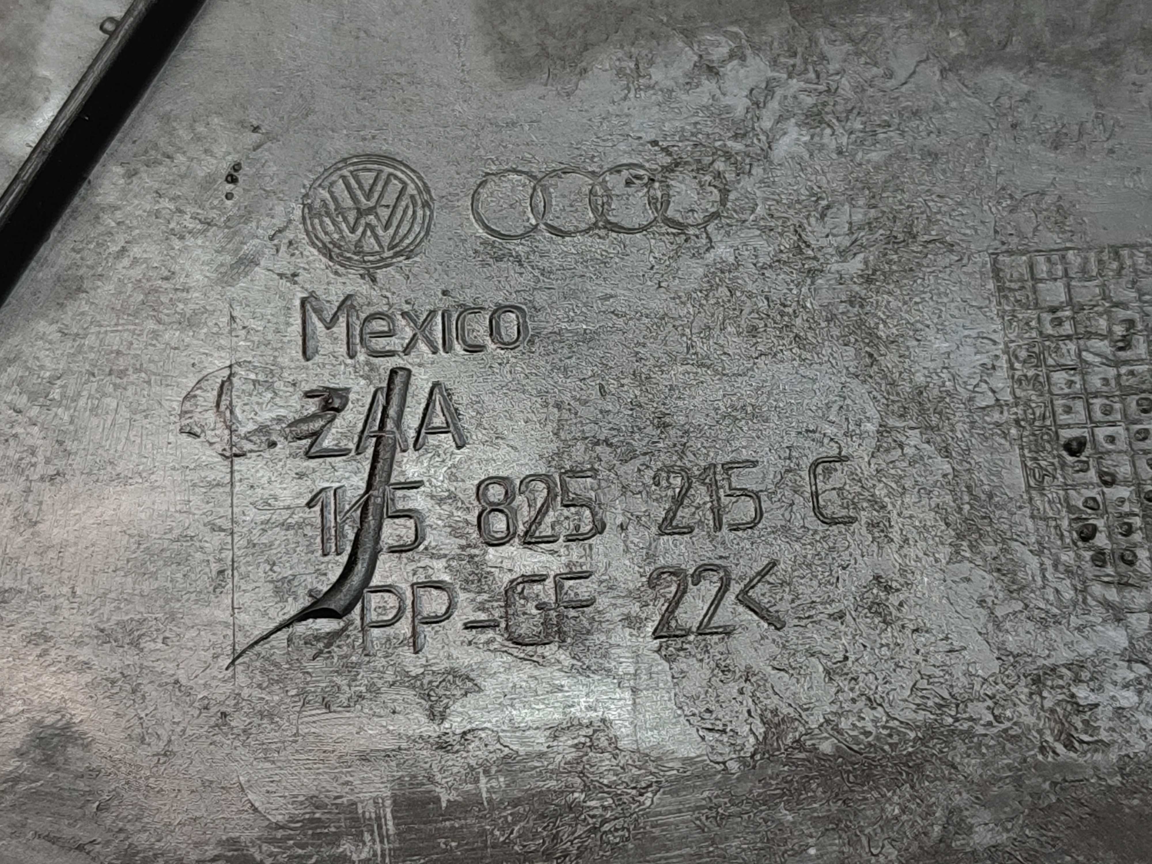 Capa Proteção Inferior Traseiro Direito Vw Jetta Variant 12 3