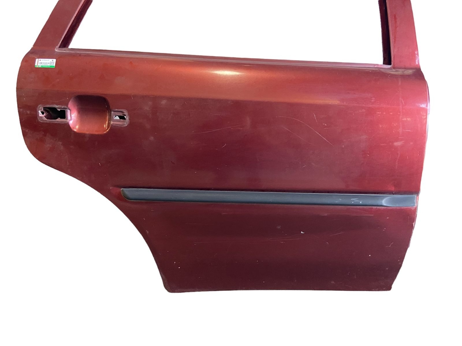 Porta Traseira Direita Vw Parati Gol G2 G3 1999 2000 2001 Traseira Vermelho 2