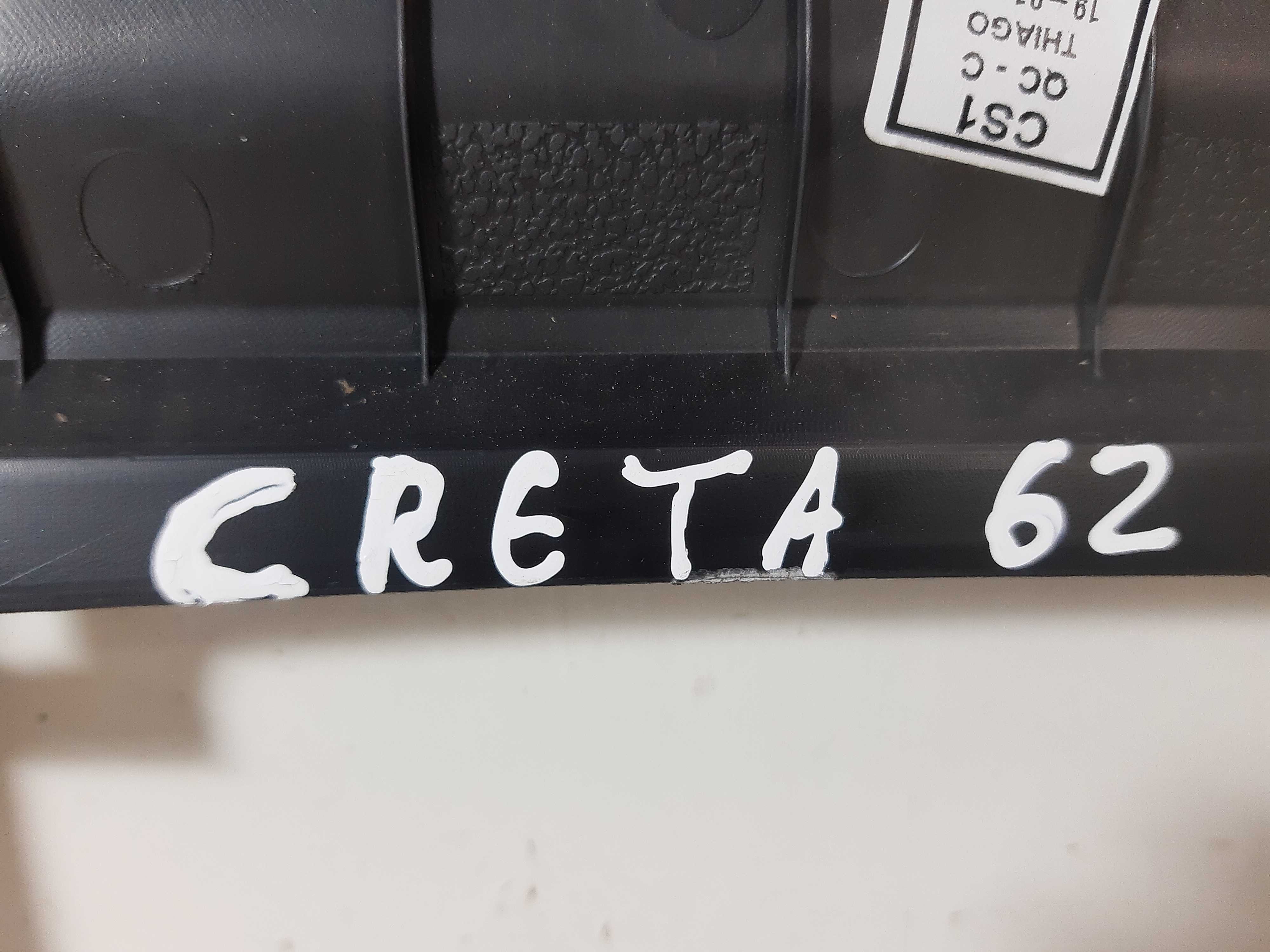 Acabamento Painel Central Hyundai Creta 2017 2018 2019 2020