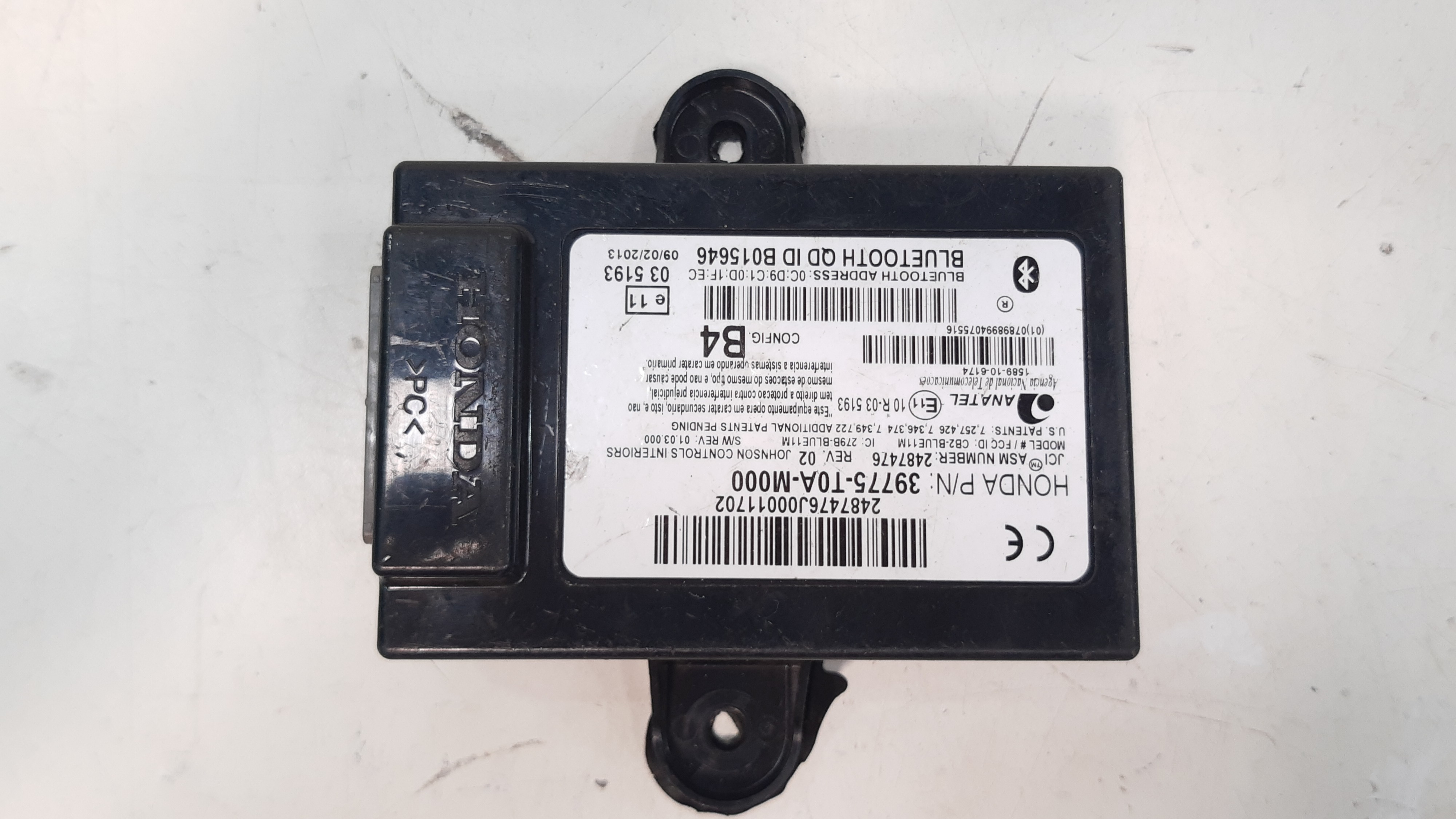 Módulo Central Bluetooth Honda Crv 2012 2013 2014 Á 2017