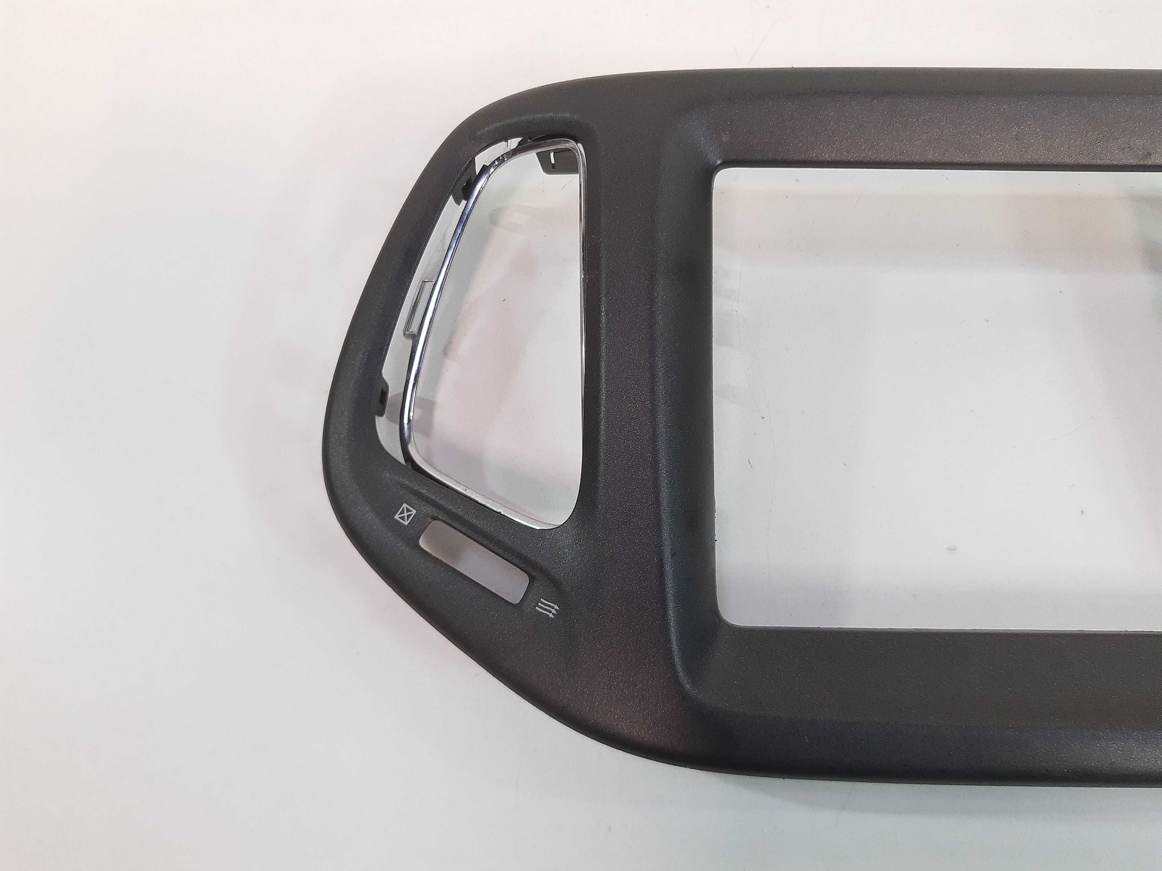Moldura Rádio Multimídia Jeep Compass 2017 2018 Á 2023 Xx