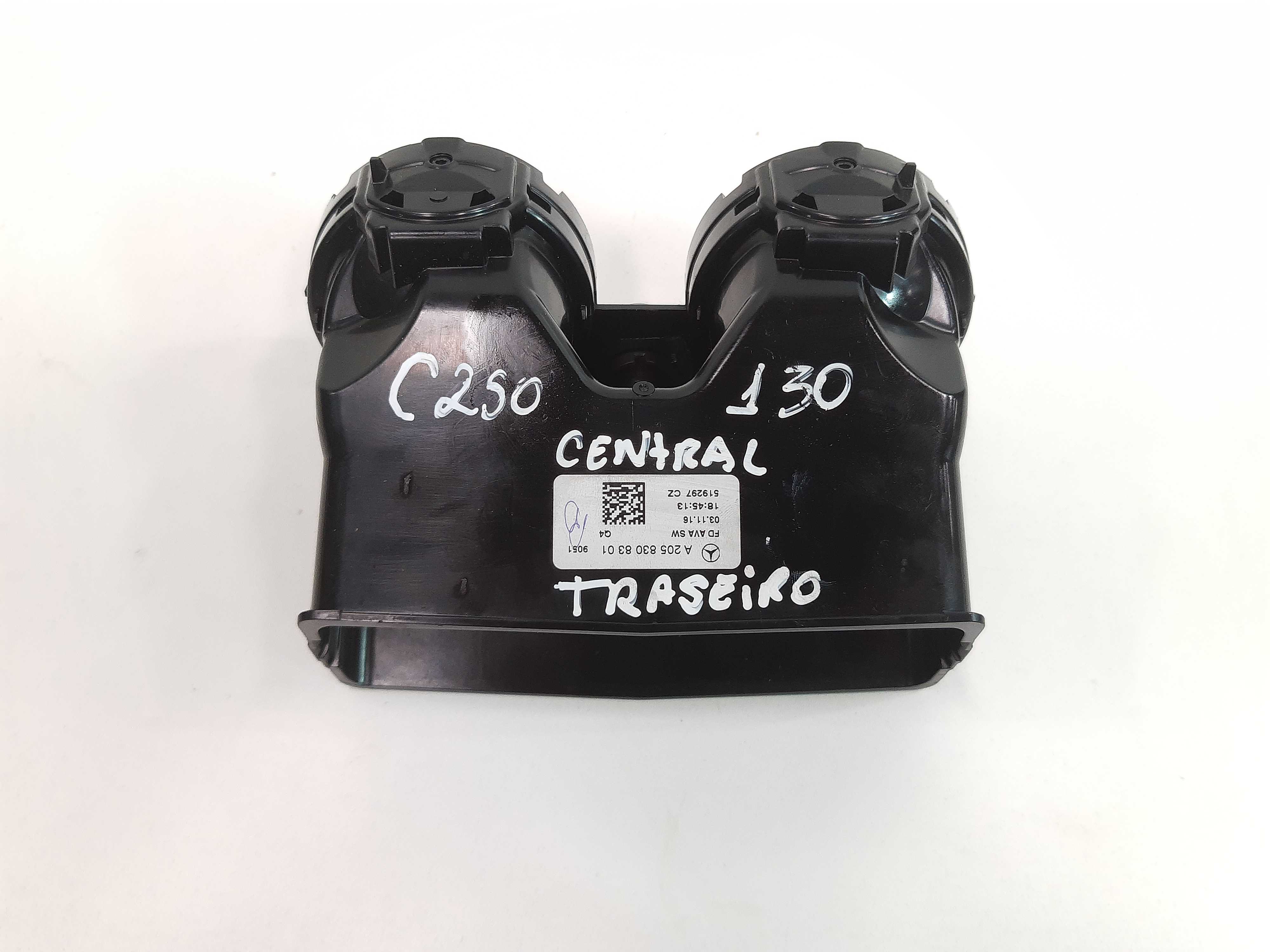 Difusor Ar Central Console Traseiro Amg C250 2013 Á 2018