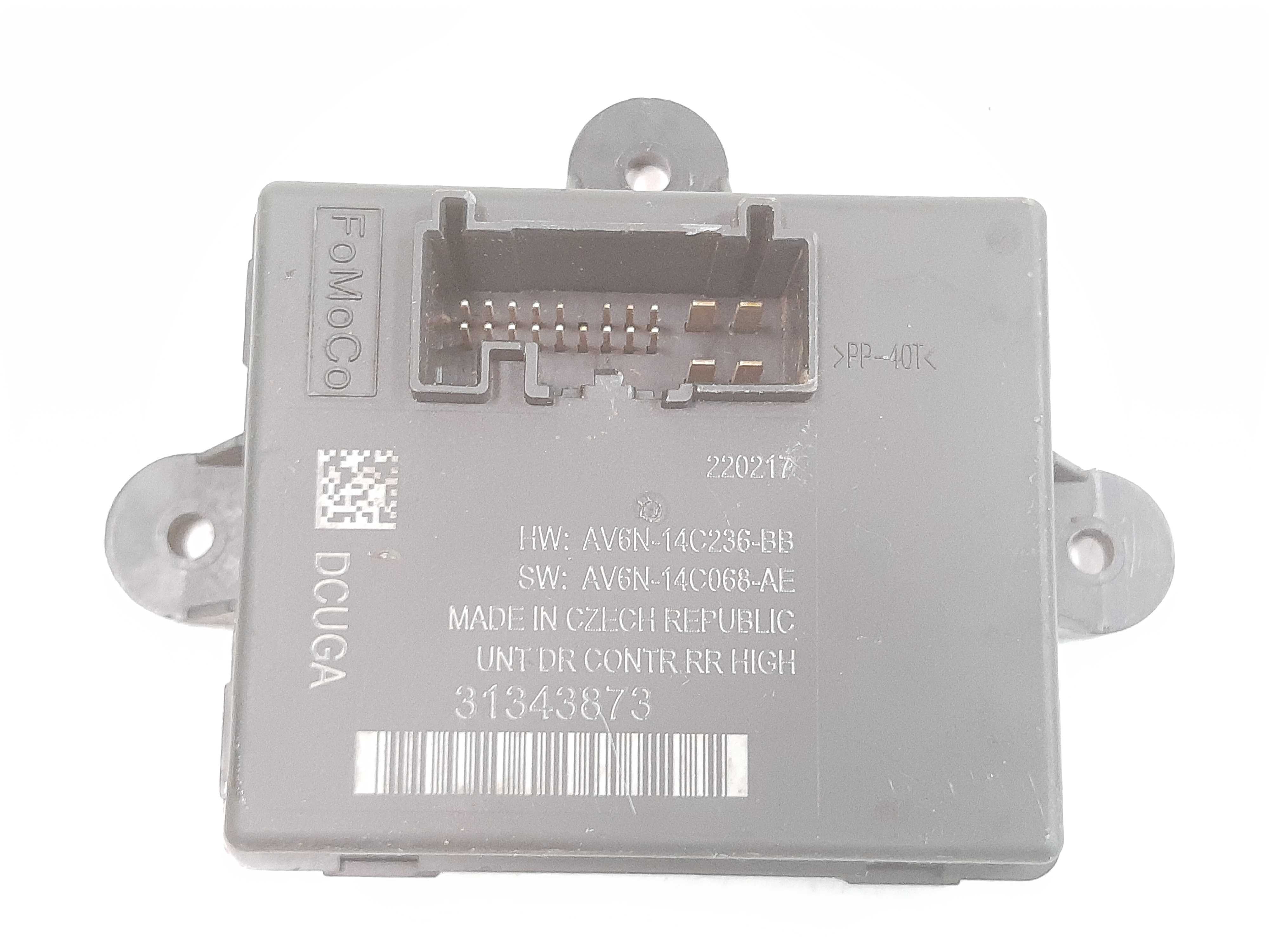 Módulo Porta Traseira Esquerda Volvo V40 2014 2015 Á 2019