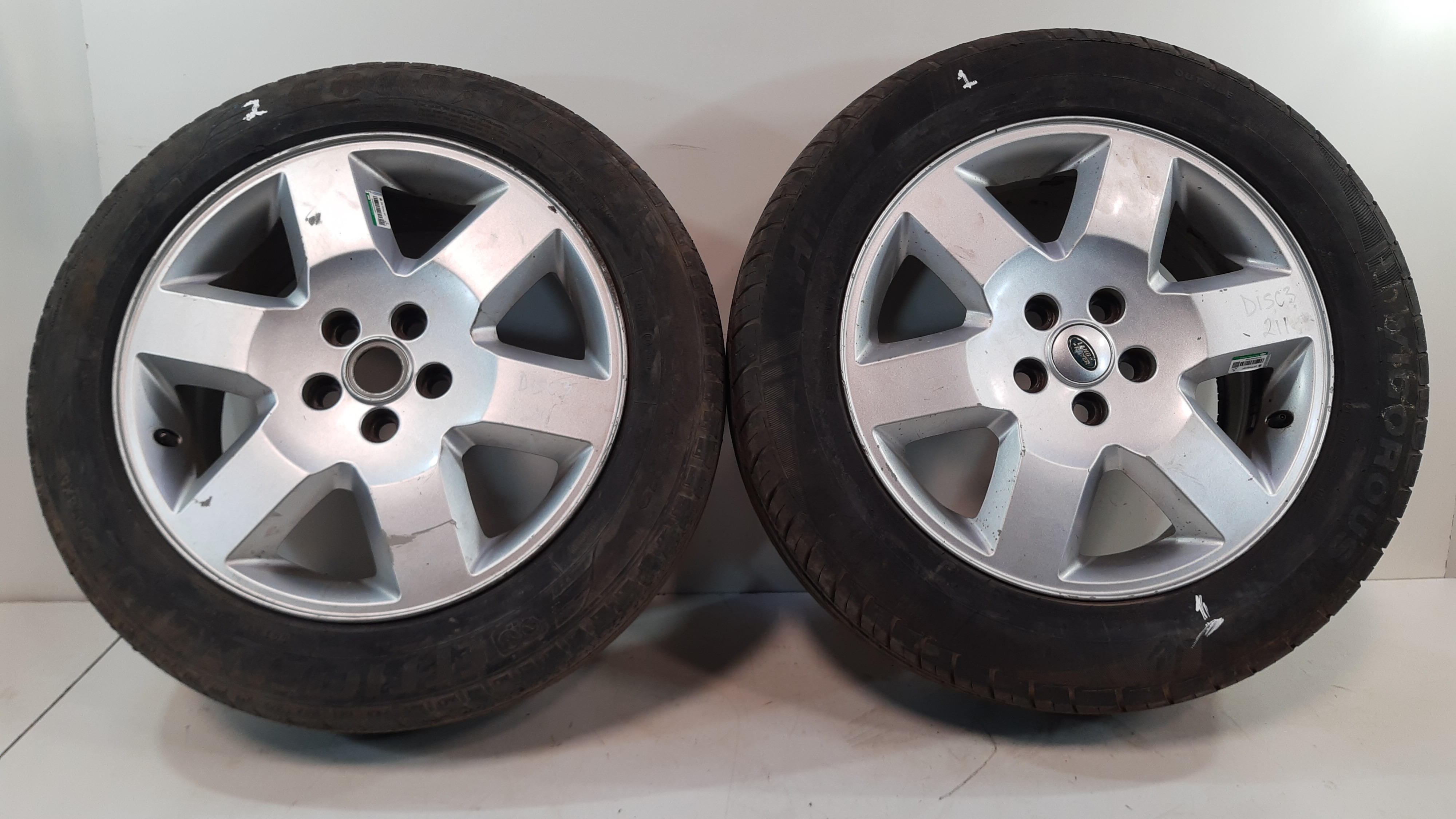 Jogo Roda Land Rover Discovery 3 5×120 235/55r19 2008 Xx