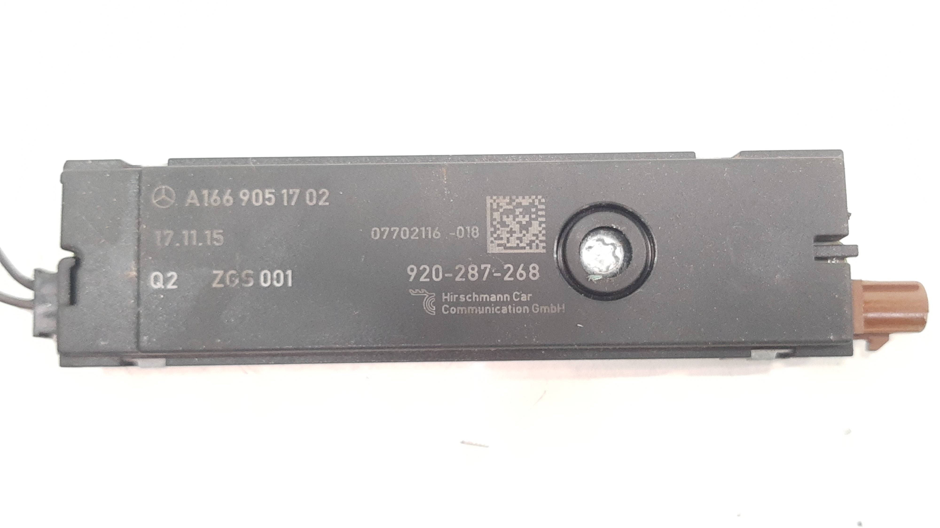 Central Módulo Antena Mercedes C250 2015 2016 2017 2018