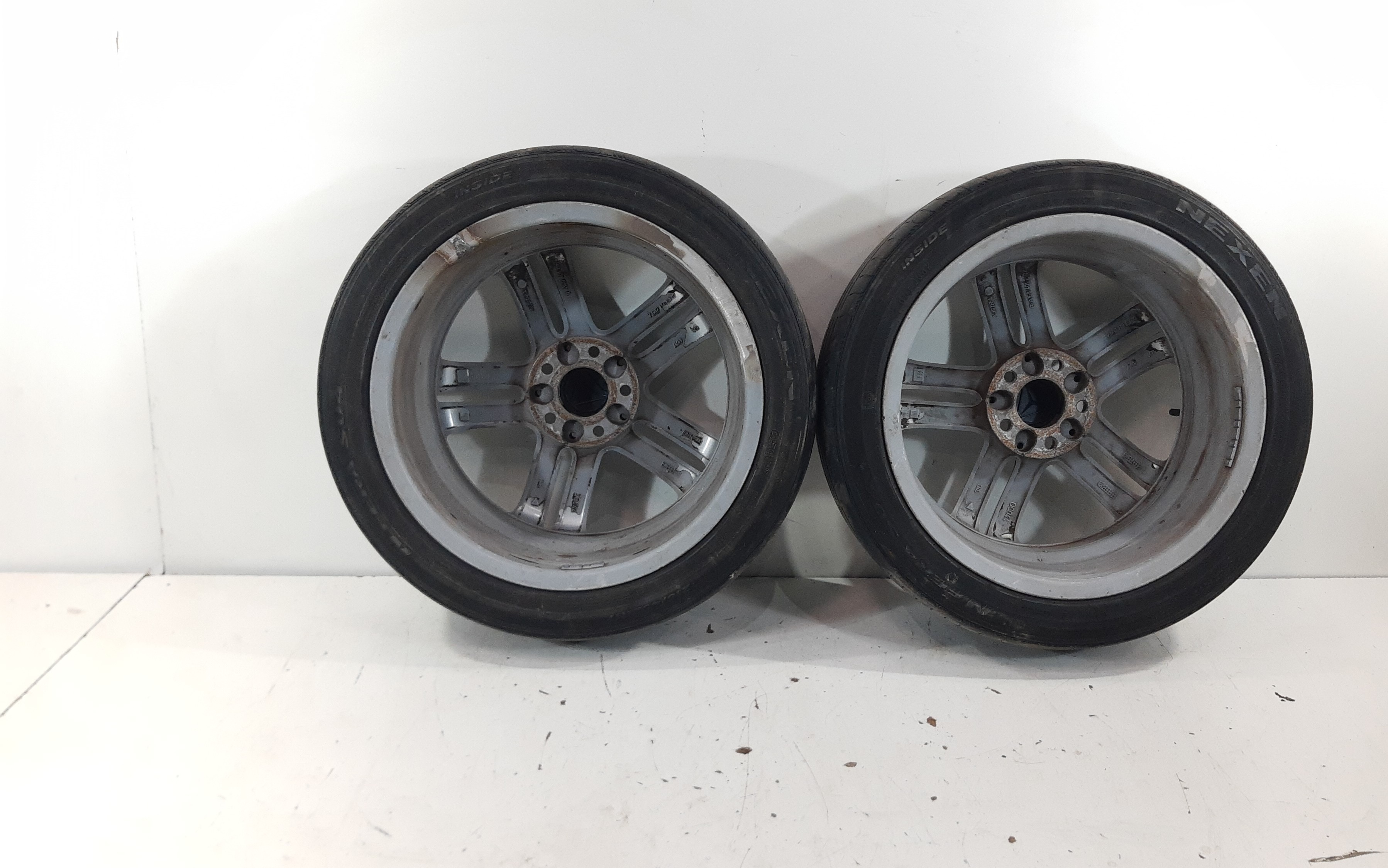 Jogo Roda Mercedes B200 215/50r17 5×112 2009 Xx