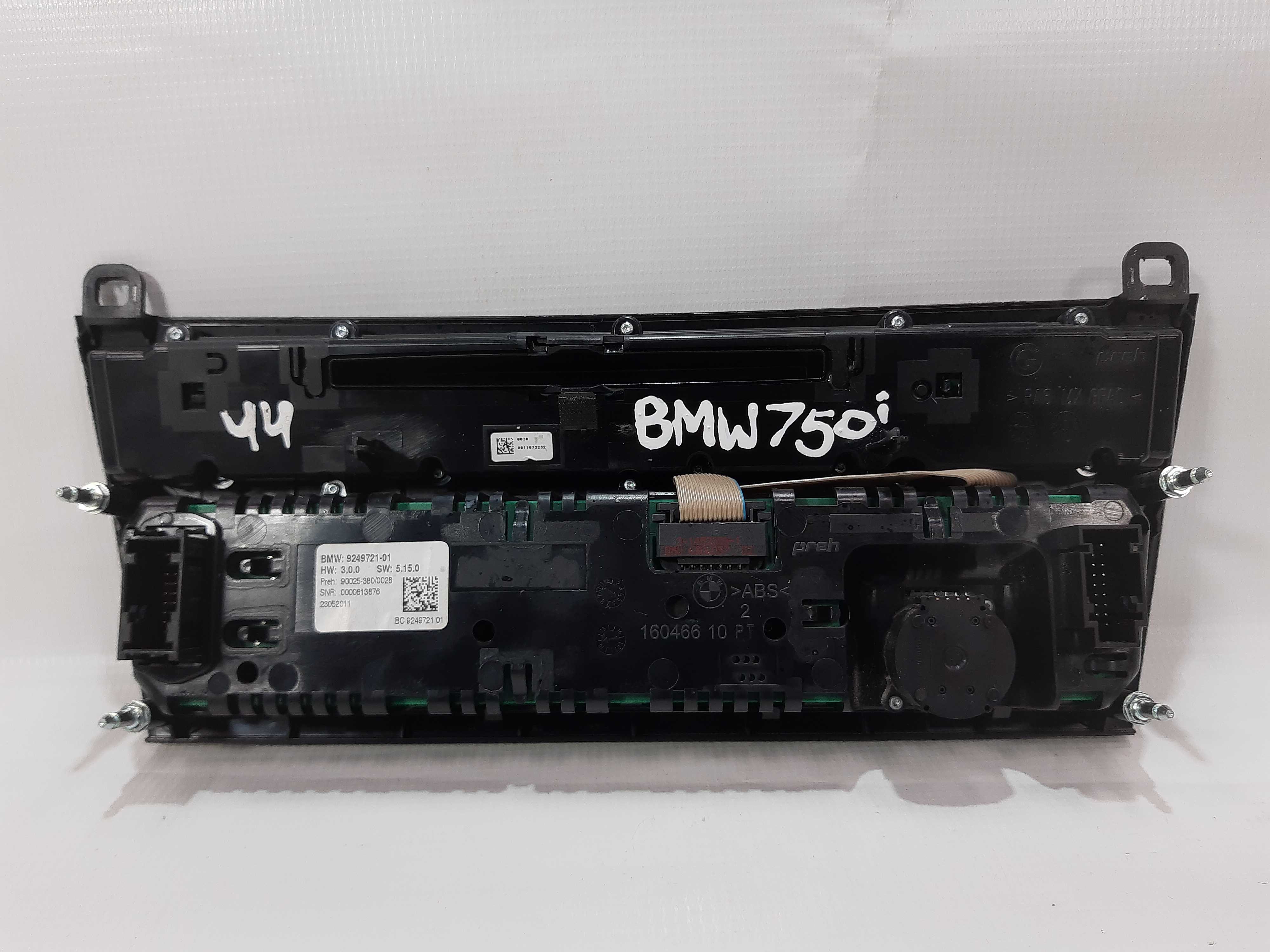 Comando Ar Condicionado Som Bmw 750i 2011 2012 2013 A 2015