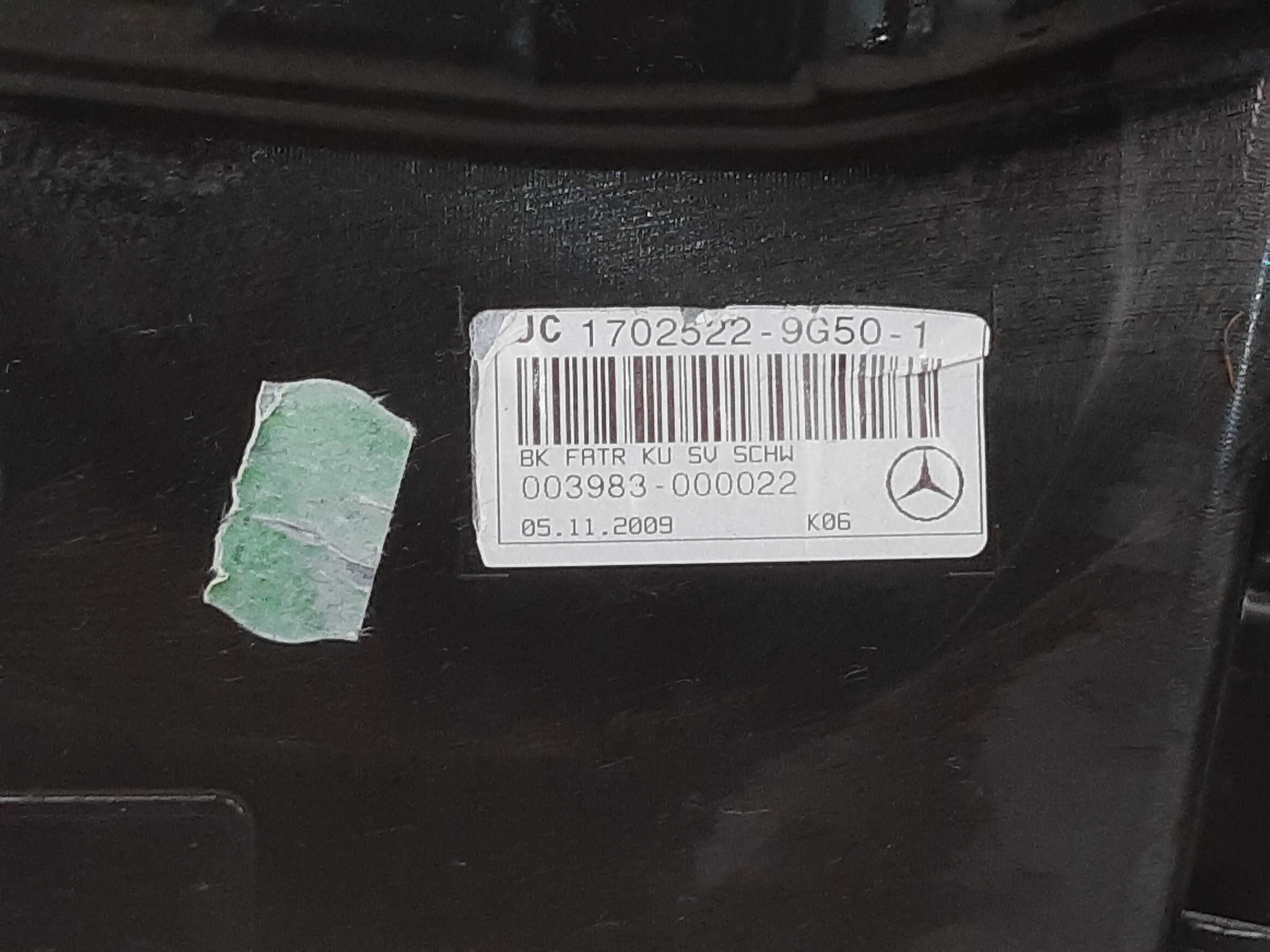 Forro Porta Dianteira Direita Mercedes E350 2009 2010 Á 2013