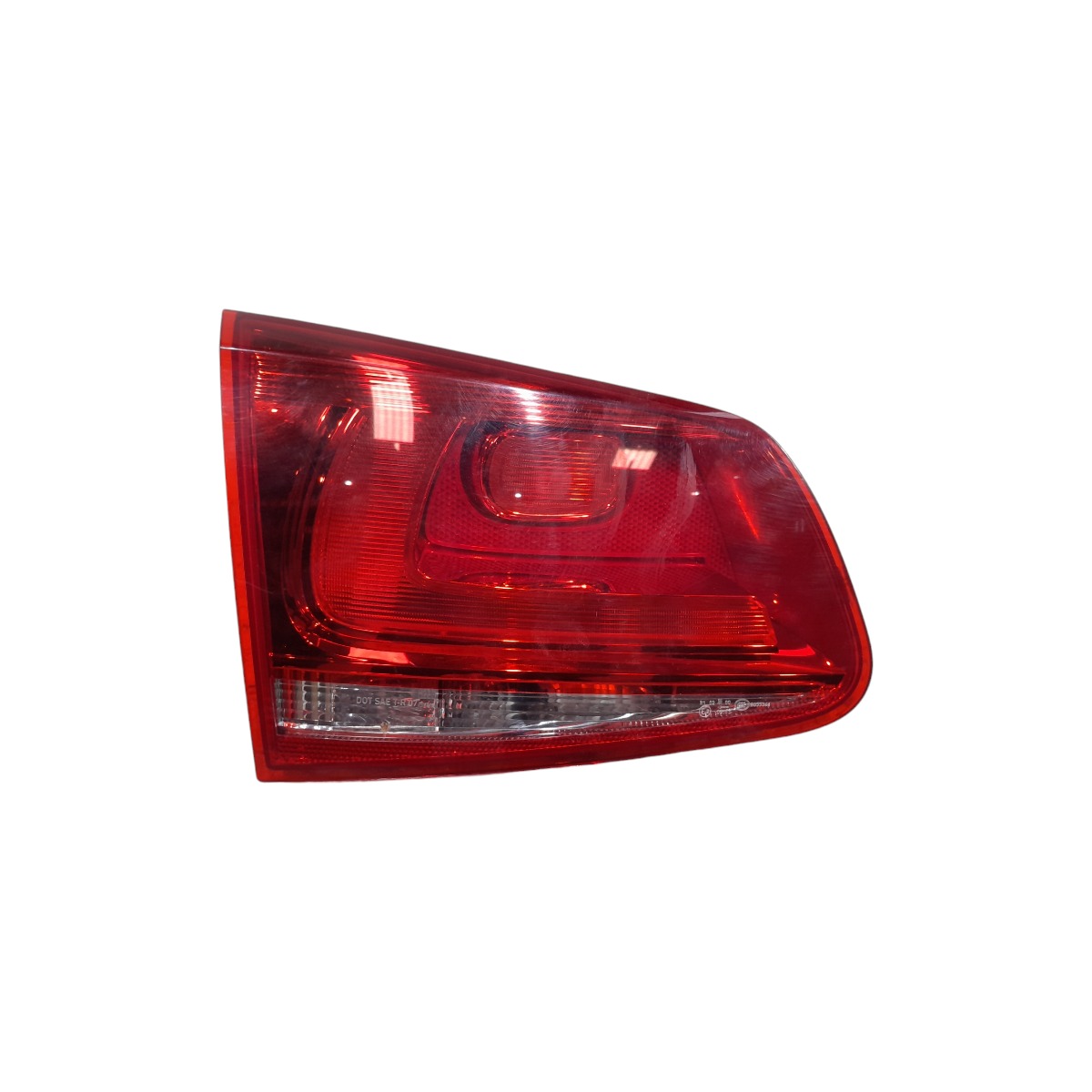 Lanterna Esquerda Tampa Volkswagen Touareg 2008 Á 2014 Xx