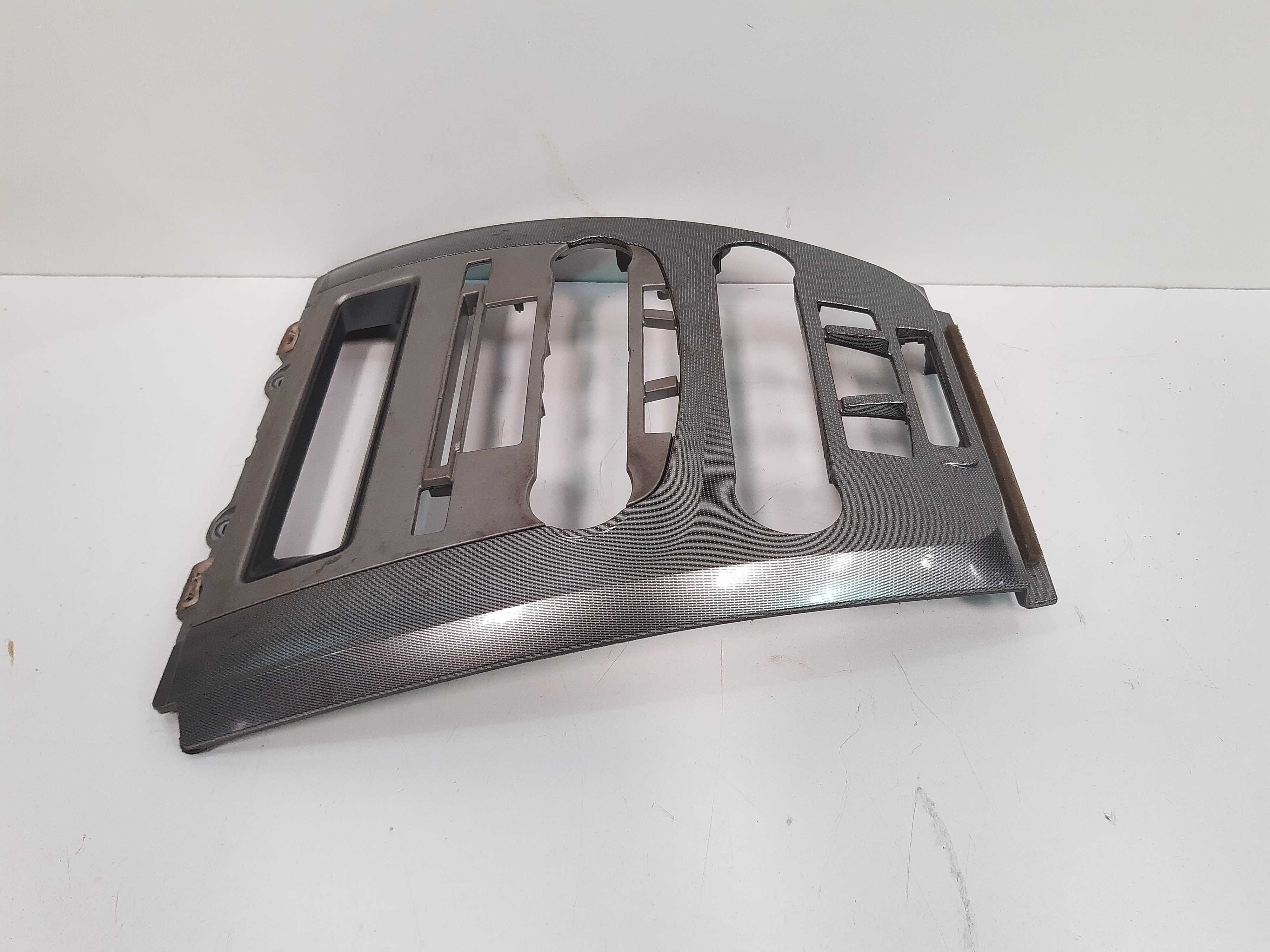 Acabamento Moldura Painel Central Ford Fusion 2006 A 2010 Prateado
