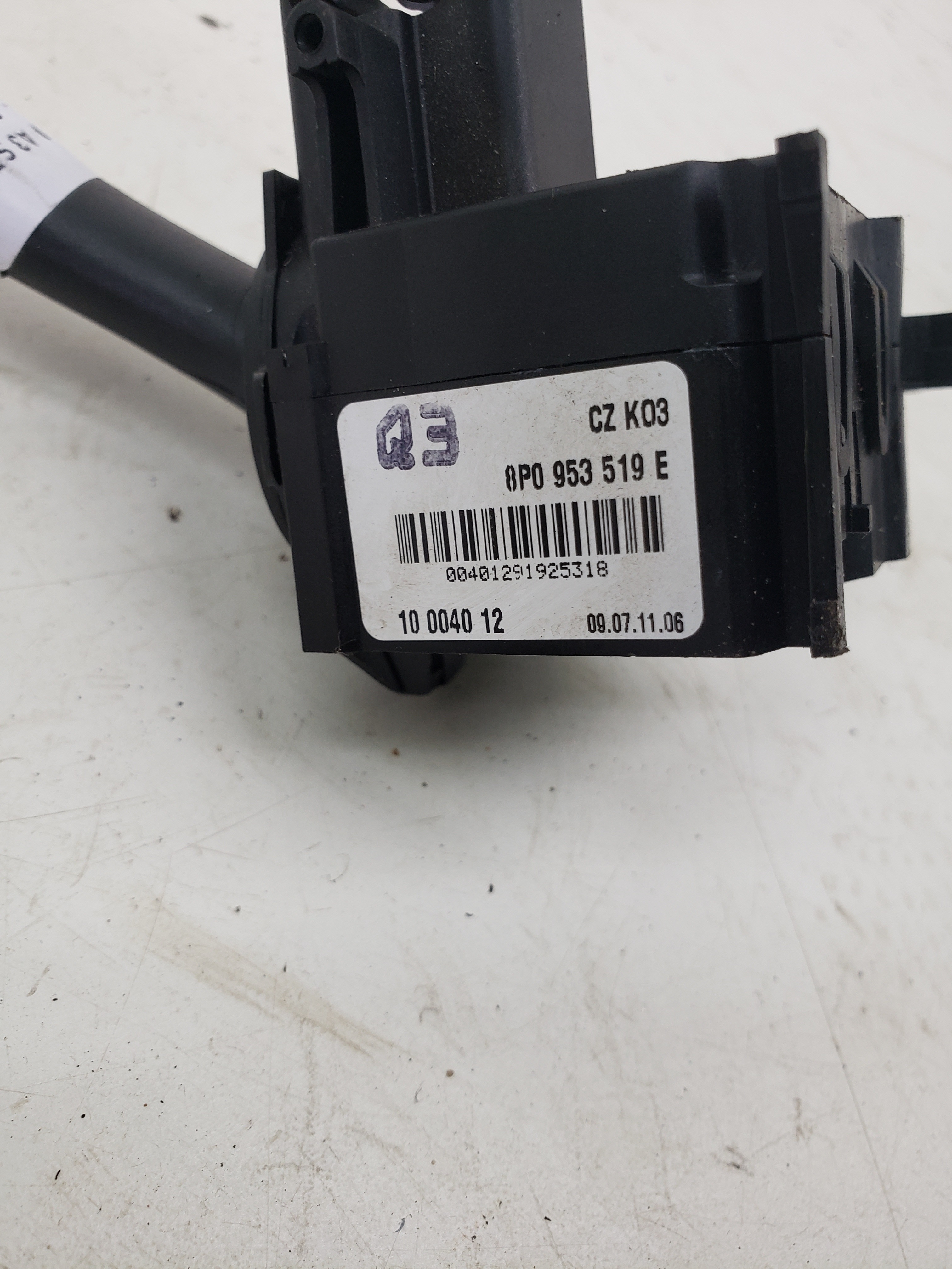 Comando Chave Limpador Parabrisa A3 Sportback 2.0 2009 /2010