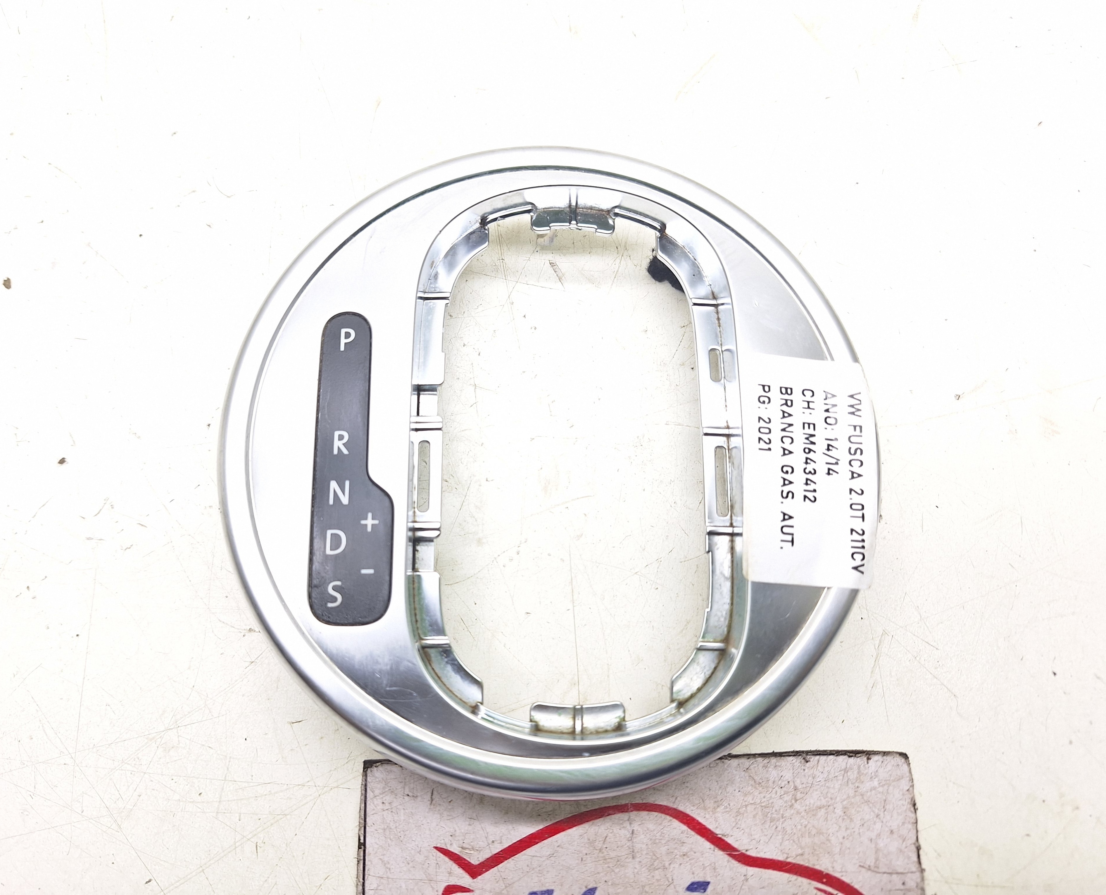 Moldura Alavanca Marcha Vw Fusca Tsi 2.0 2014 Nº5c1713203