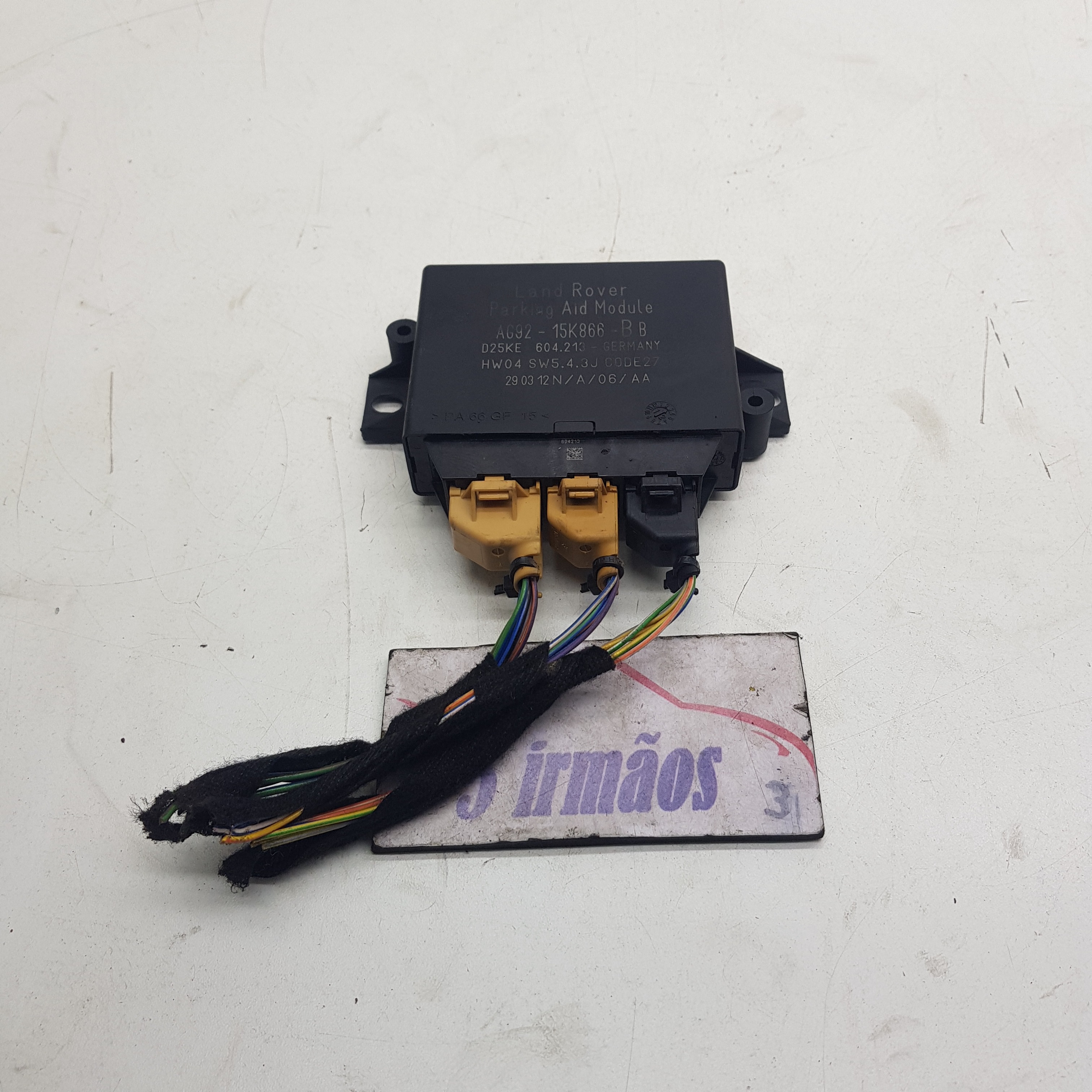 Módulo Estacionamento Freelander 2 2.2 2012 Nºag9215k866bb