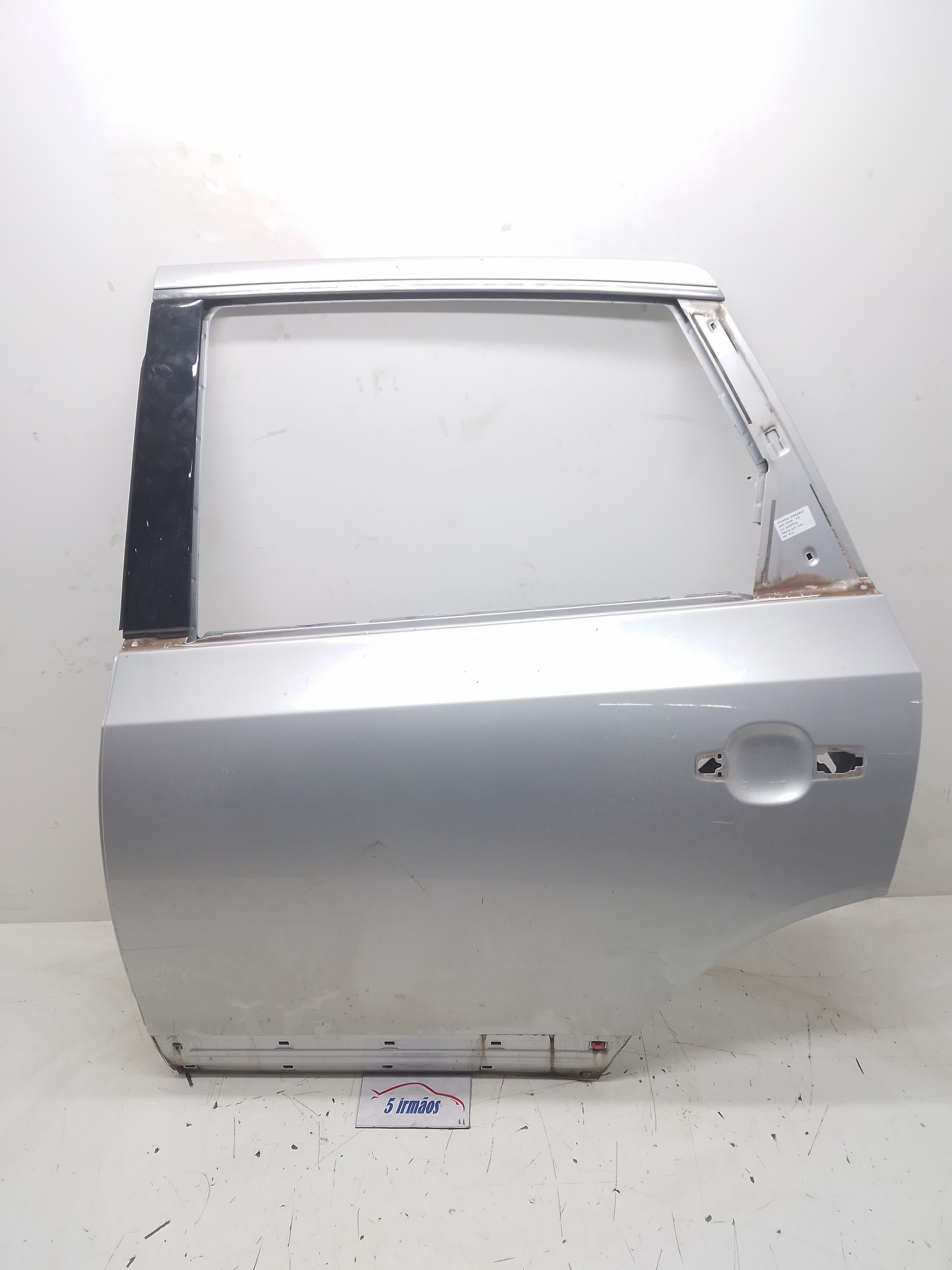 Porta Traseira Esquerda Hyundai Veracruz 3.8 2009 / 2010 Traseira Esquerdo Prata