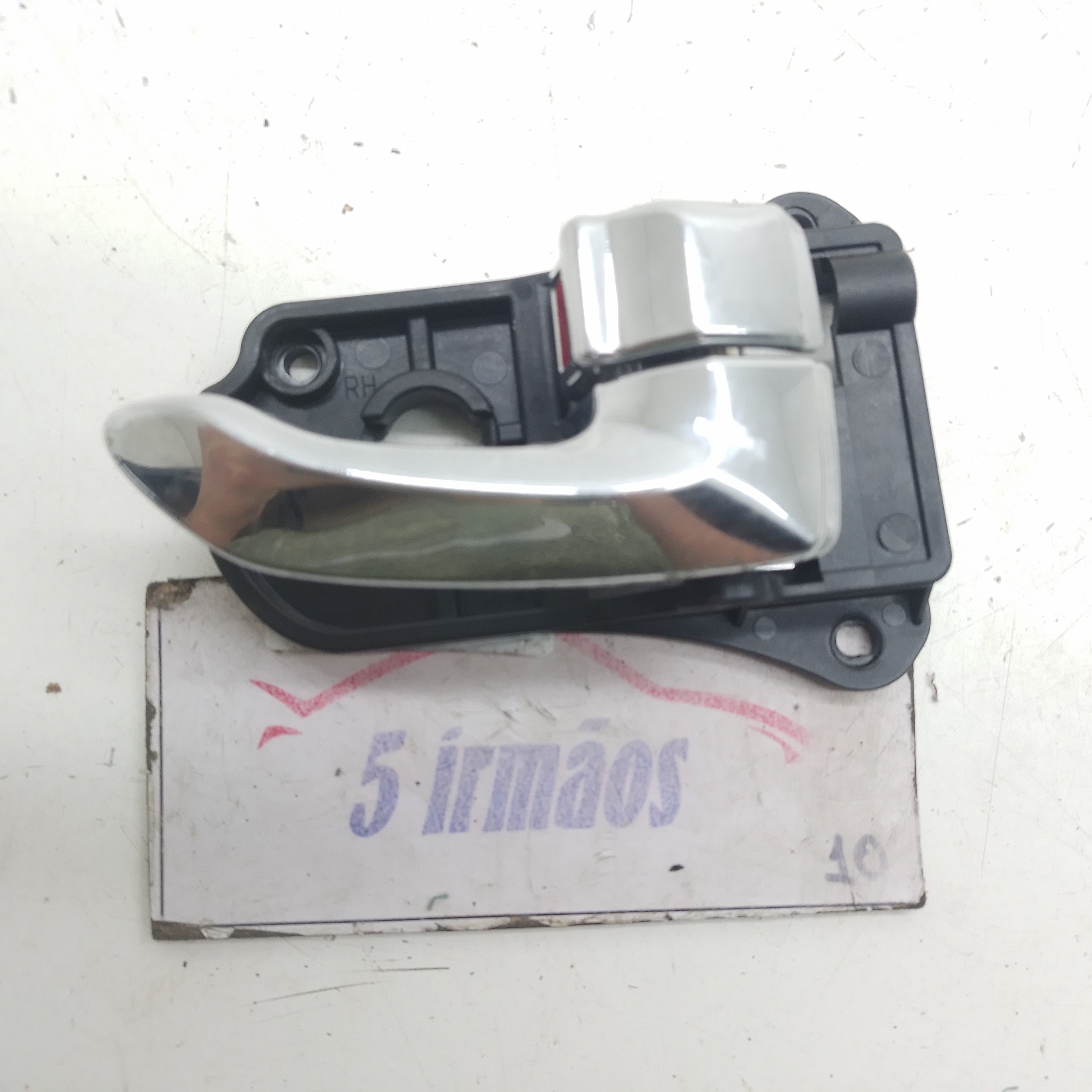 Maçaneta Interna Dianteira Direita Hyundai Azera 3.3 2010 Prata Dianteira