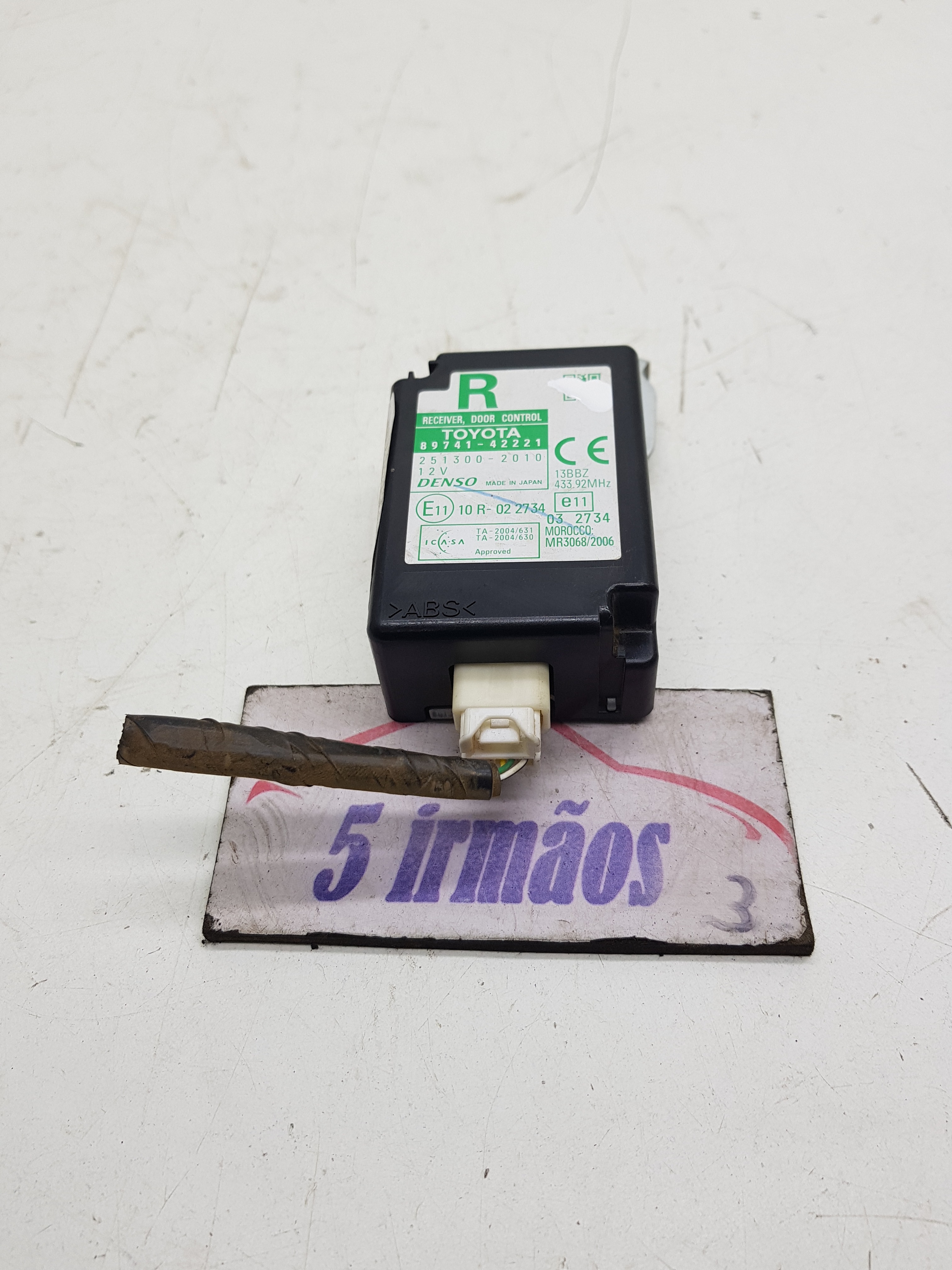 Módulo Controle Porta Toyota Rav4 2.4 2010 8974142221