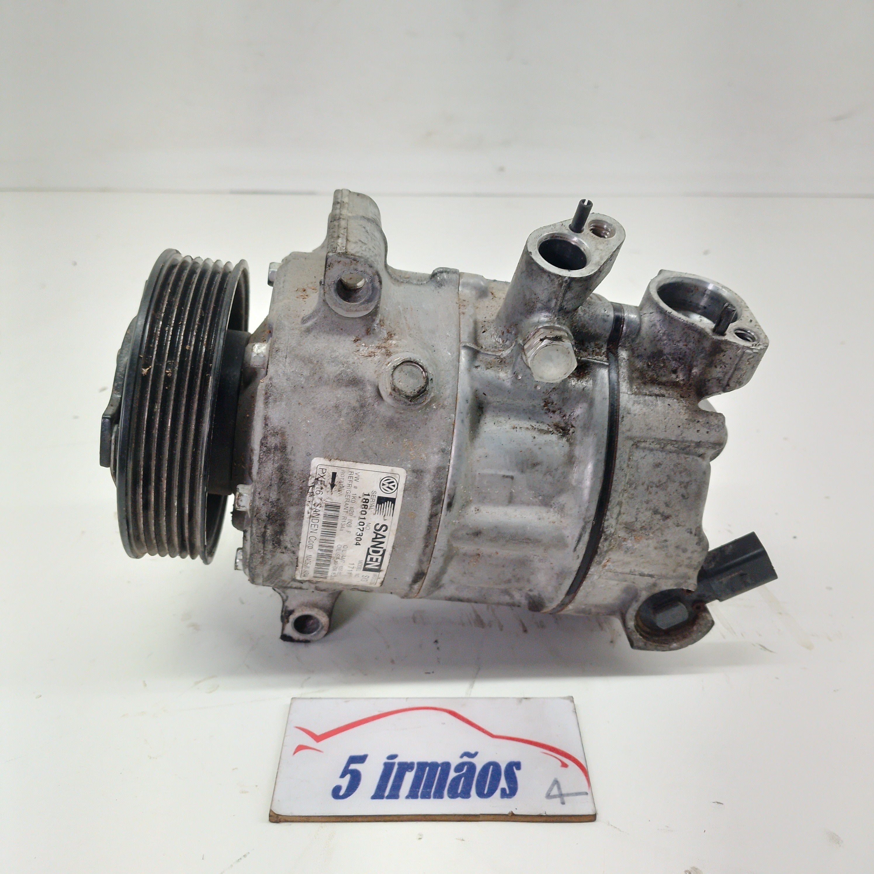 Compressor Ar Condicionado Vw Tiguan 2.0 2012 N1k0820808f