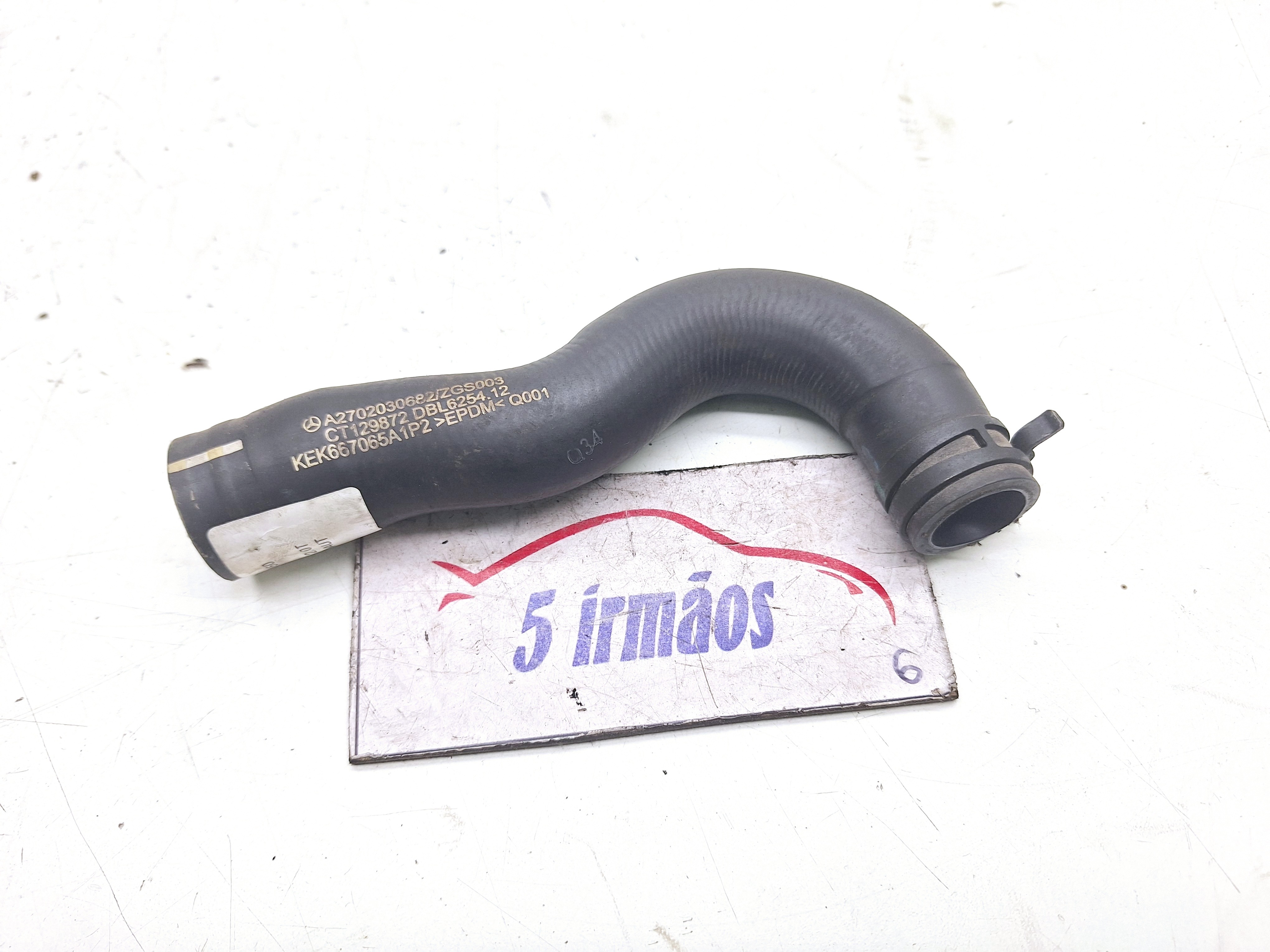 Mangueira Água Mercedes Cla250 2.0 2015 A2702030682  Preto