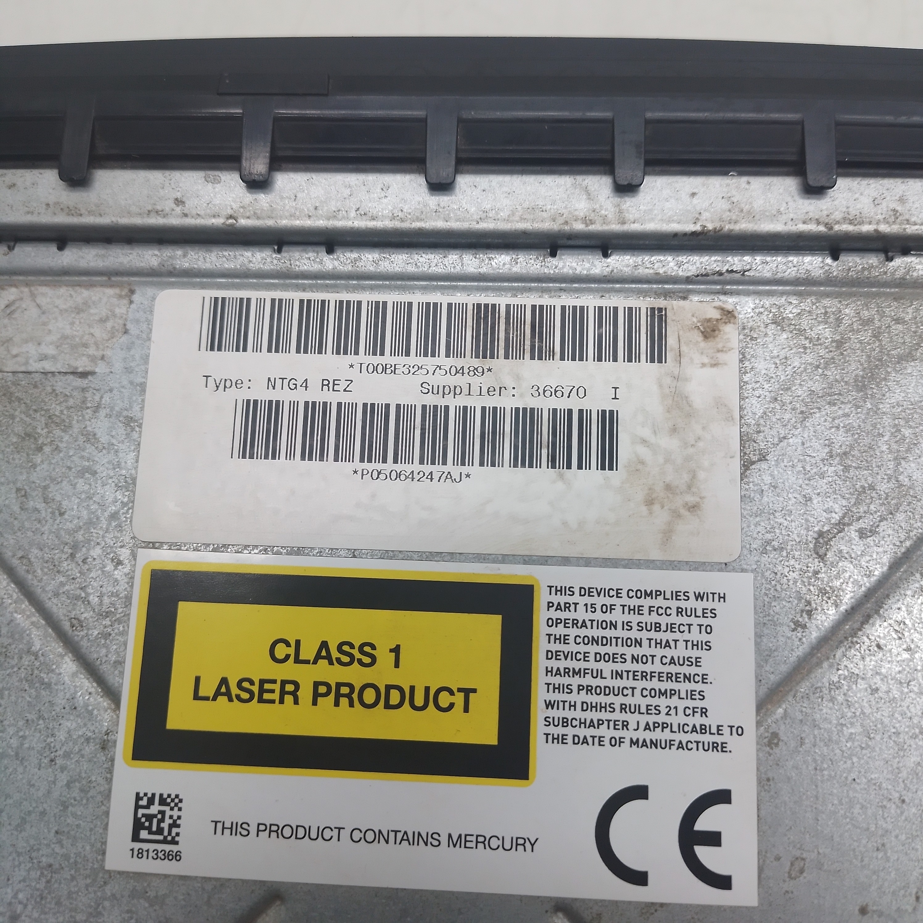 Som Cd Player Chrysler 300c 5.7 V8 2008 Nºp05064247aj – 5 Irmãos