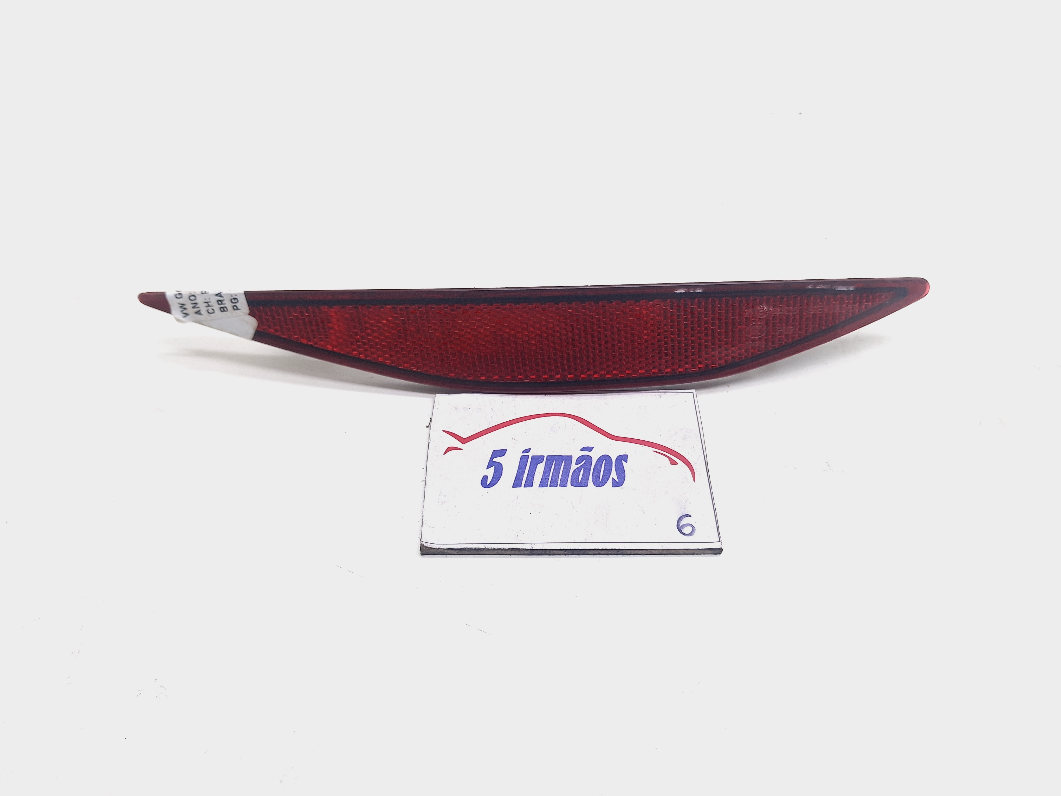 Refletor Olho Gato Direito Vw Golf Gti 2.0 2014 2015  Vermelho